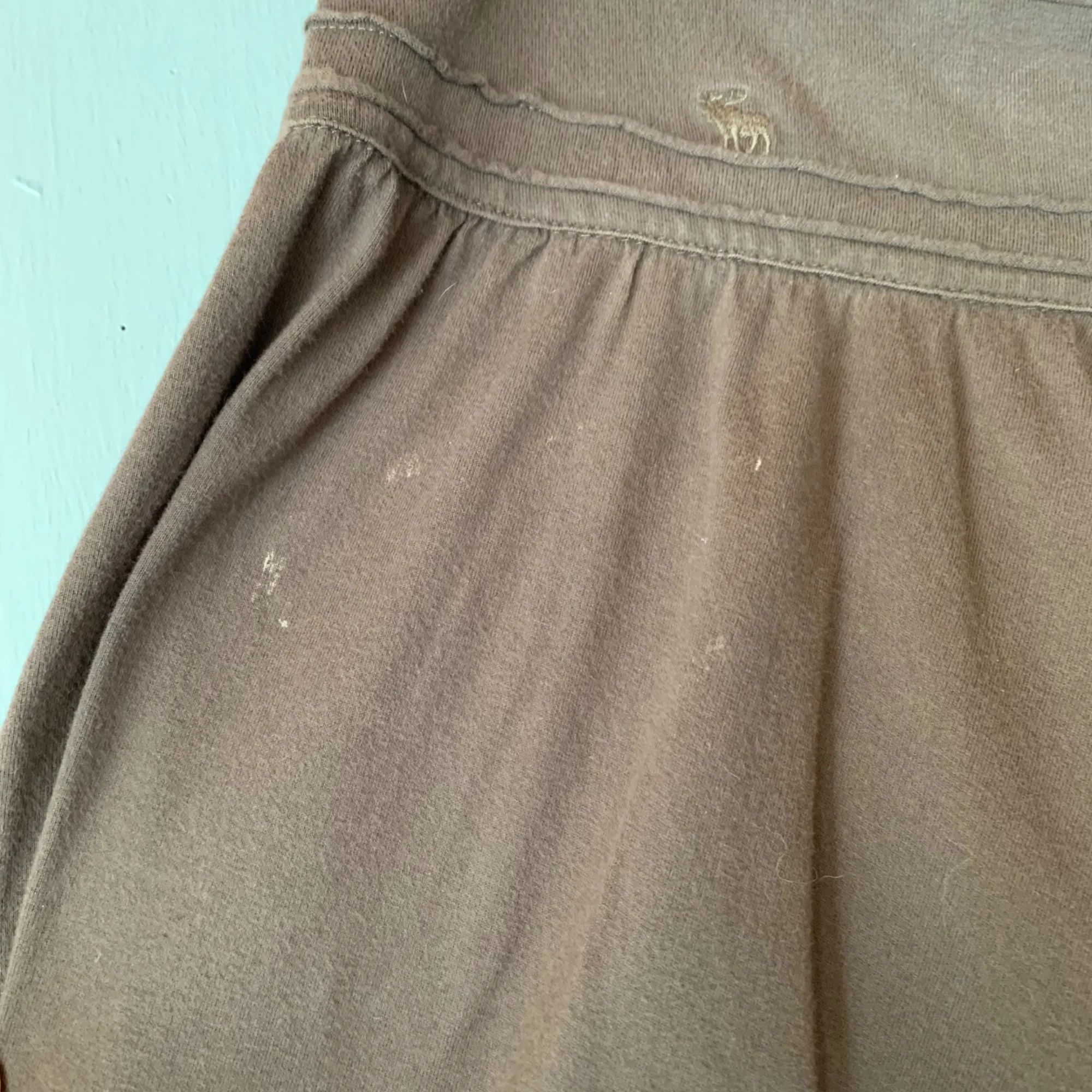Vintage 90s Fitch Low Rise T-Shirt Skirt Beach Athleisure 00s by Abercrombie & Fitch - Image 4