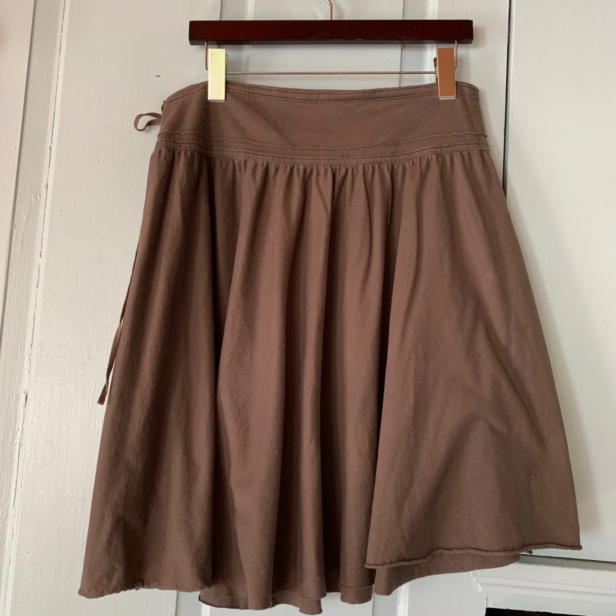 Vintage 90s Fitch Low Rise T-Shirt Skirt Beach Athleisure 00s by Abercrombie & Fitch - Image 9