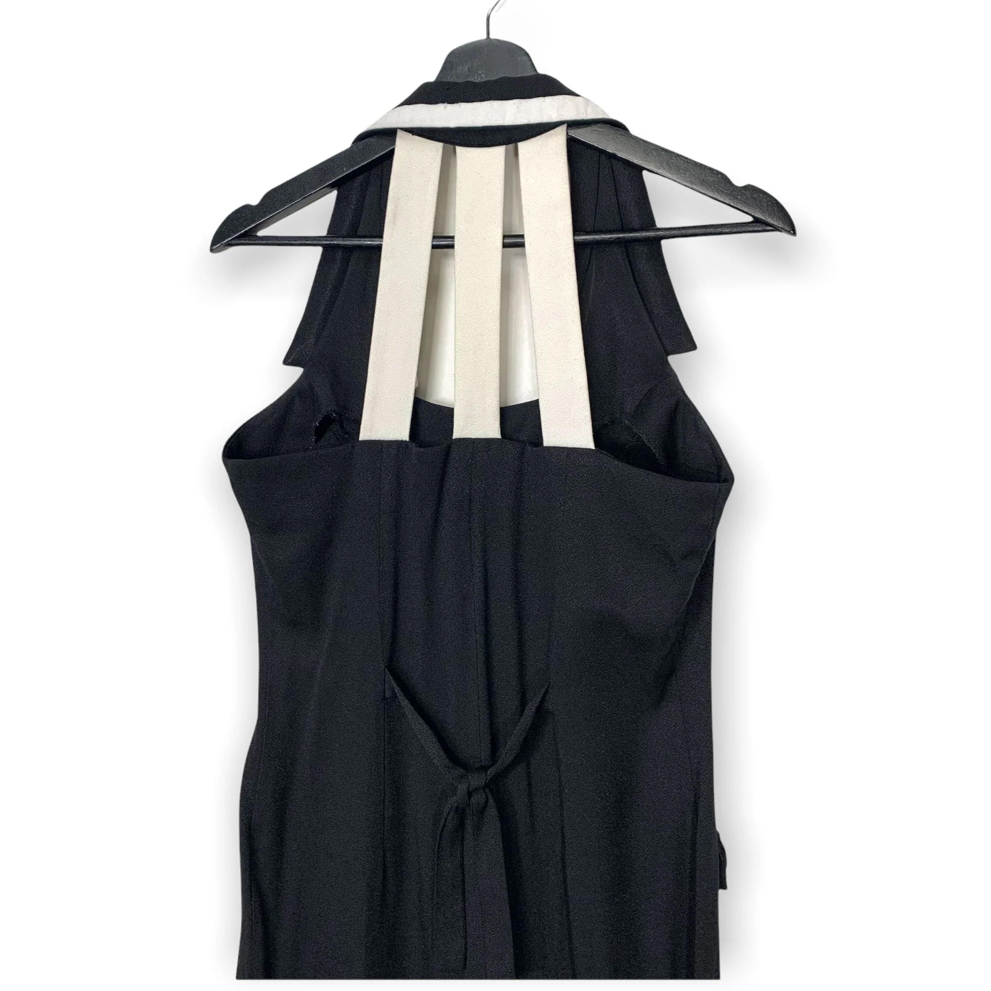 Vintage 90s Halter Button Up Jumpsuit Small by Scarlett - Image 4