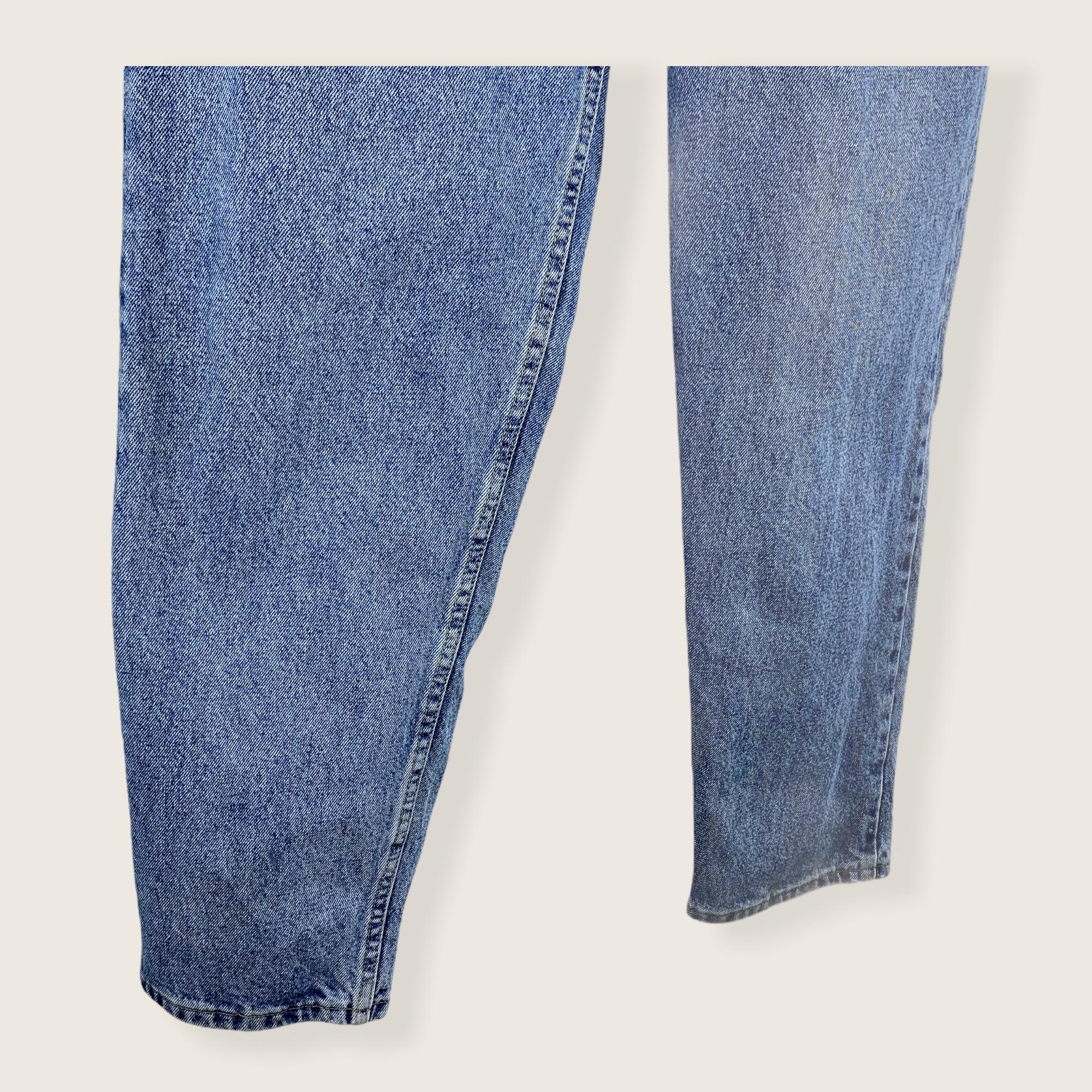 Vintage 90s High Tapered Waist Jeans 12 Long by Gitano - Image 4