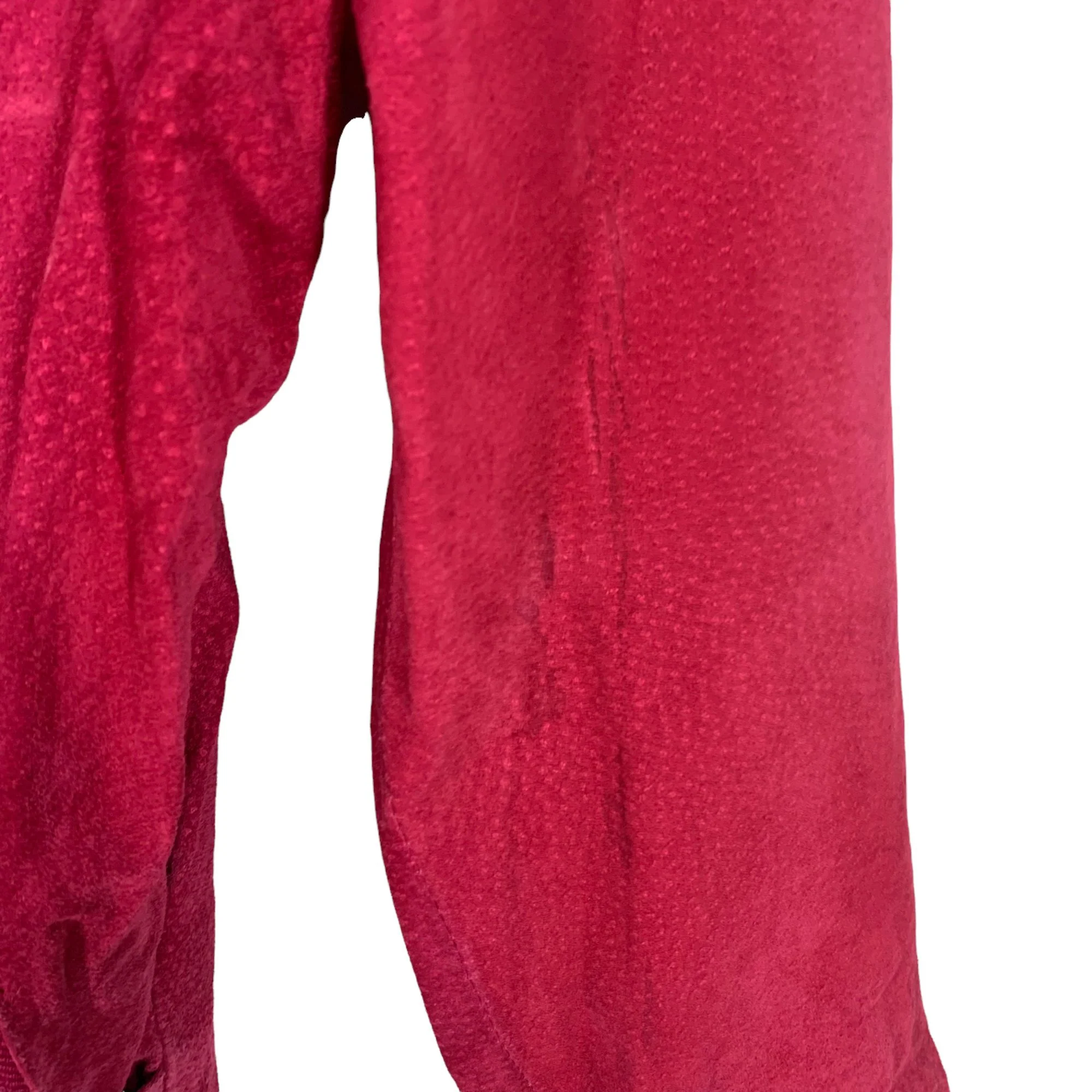 Vintage 90s Hot Pink Suede Bomber Jacket Small by Dont Stop - Image 6