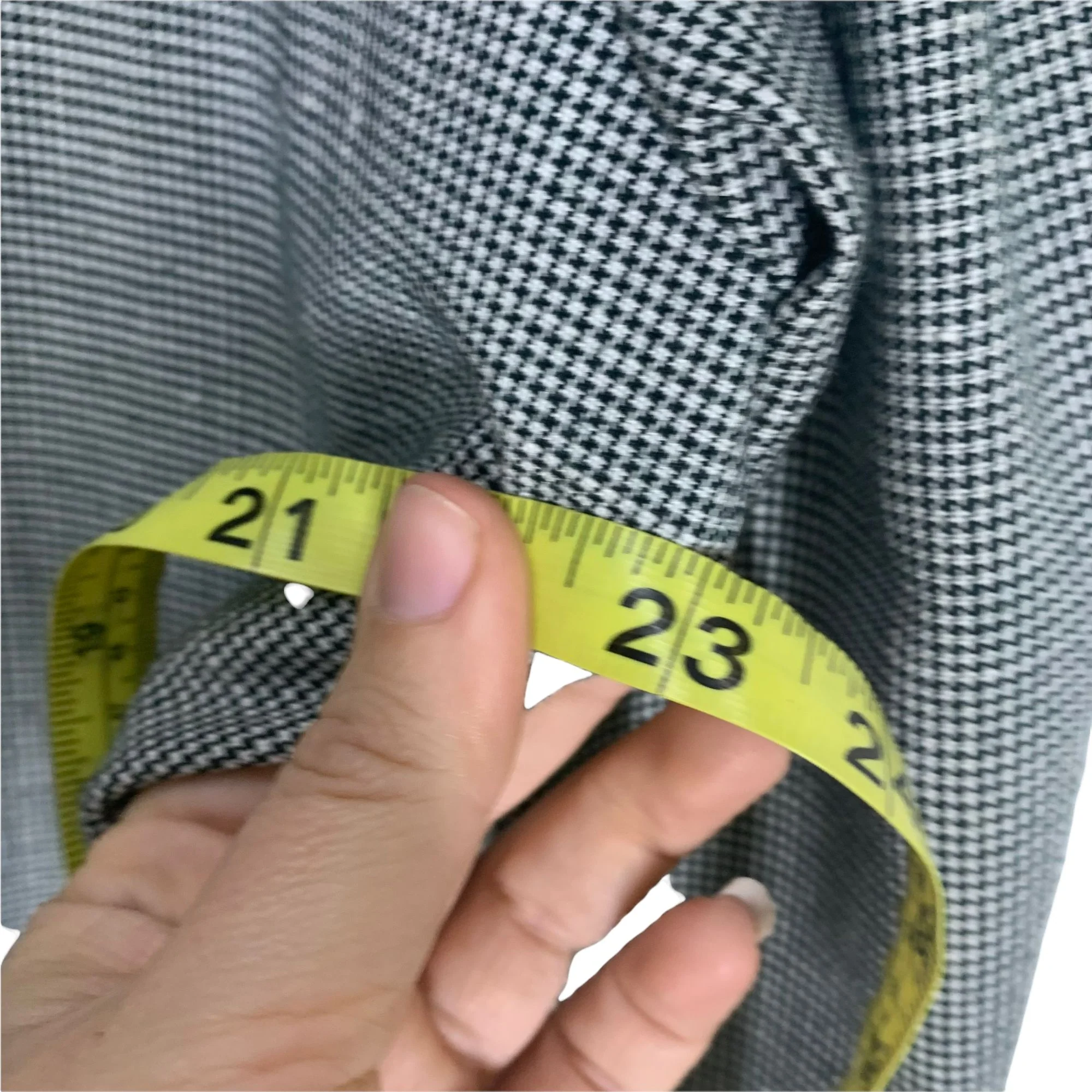 Vintage 90s Micro Houndstooth Longline Blazer Xl by Star City - Image 6