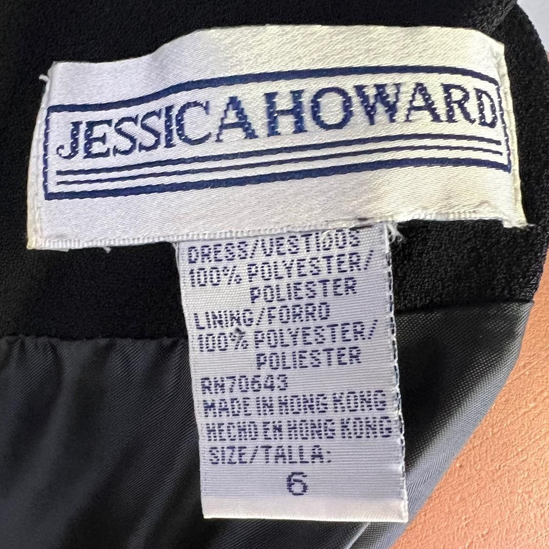 Vintage 90s Poinsettia Sequined Black Maxi Dress by jessica howard - Image 9