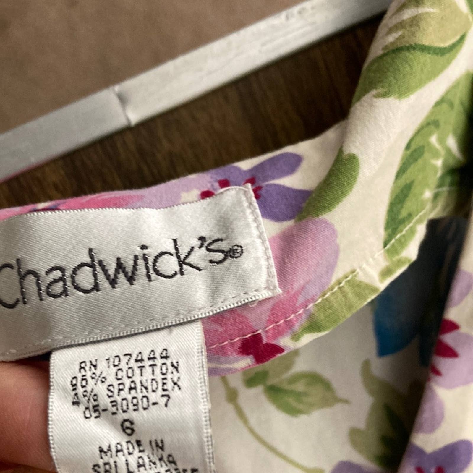 Vintage 90s Prairie Floral Button Down Dress by Chadwicks - Image 6