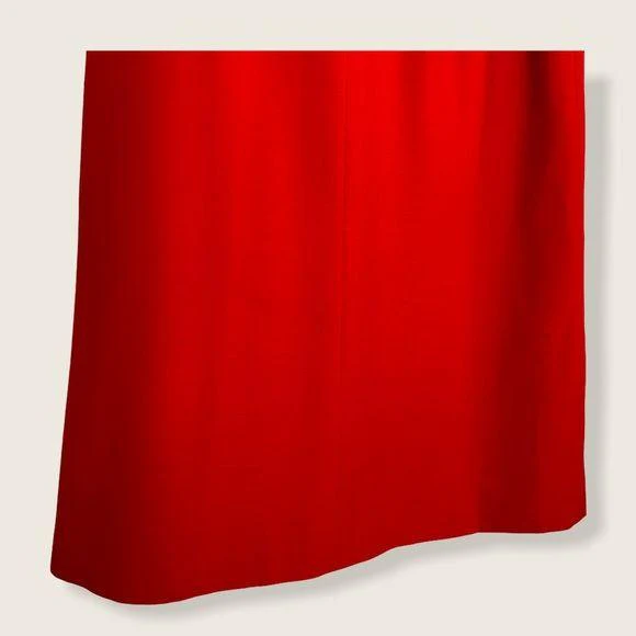 Vintage 90s Red Pleated Skirt Small by Diana - Image 6