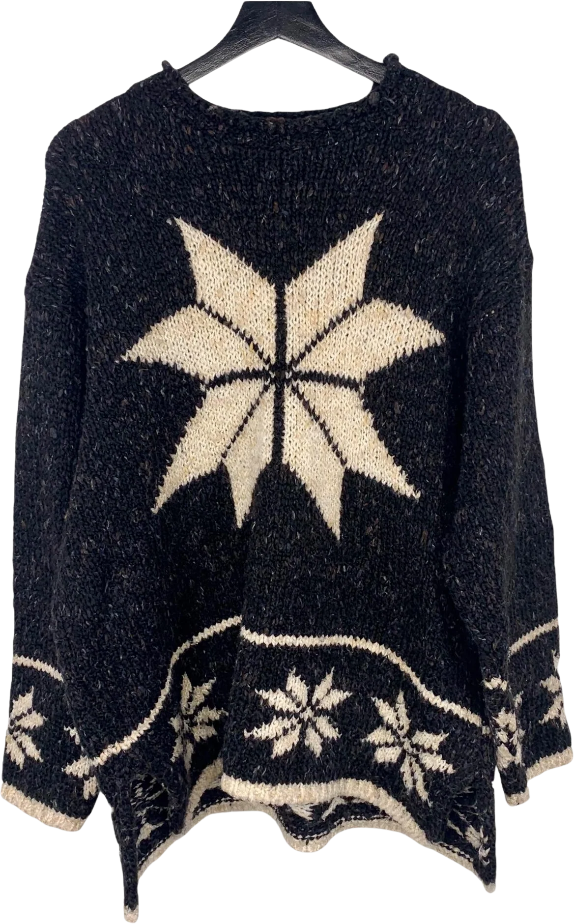 Vintage 90s Relais Chunky Knit Speckled Sweater Xl