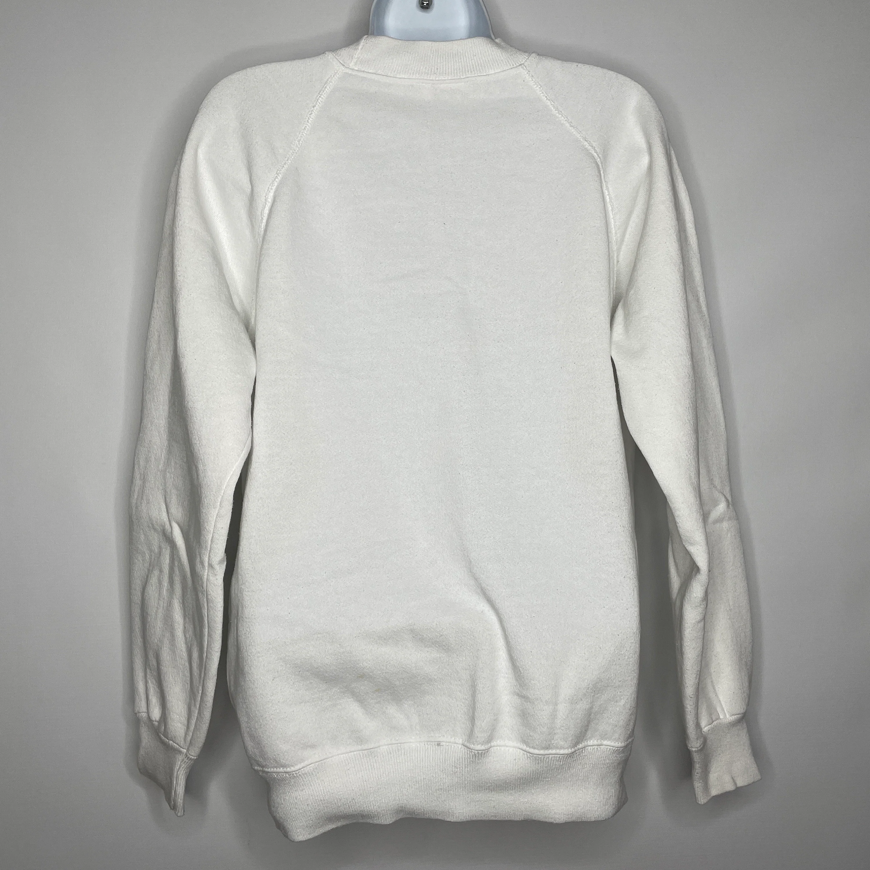 Vintage 90s Santa Fe Sportswear Christmas Boots White Crewneck Sweatshirt by Hanes Activewear - Image 5