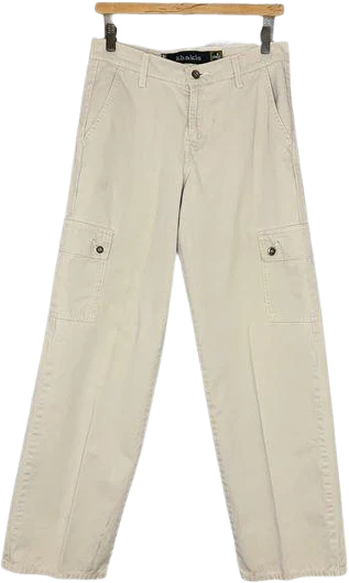 Vintage 90s Silvertab Wide Leg Cargo Khakis Medium by Levis