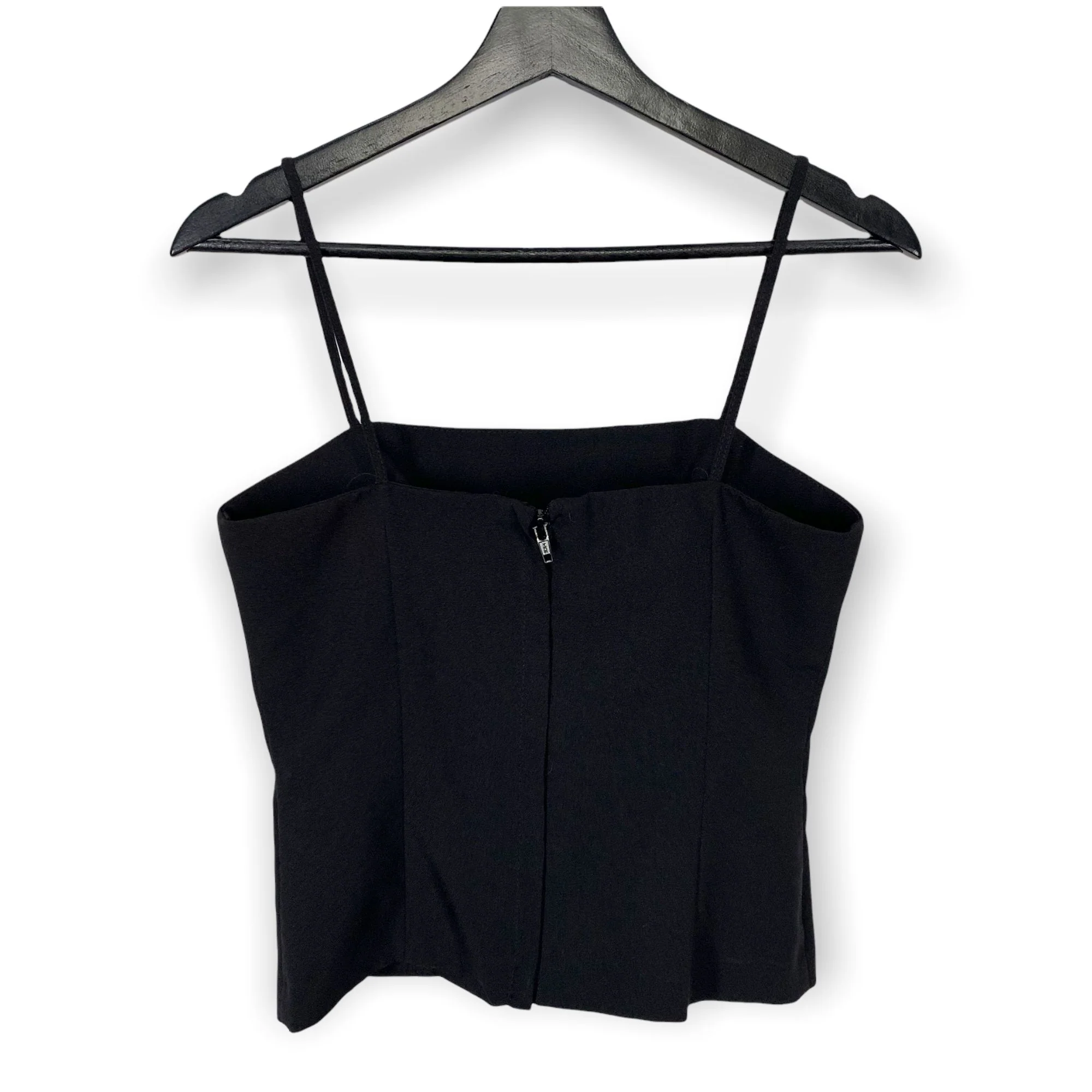 Vintage 90s Spaghetti Strap Bodycon Top Small by Morgan & Co - Image 3