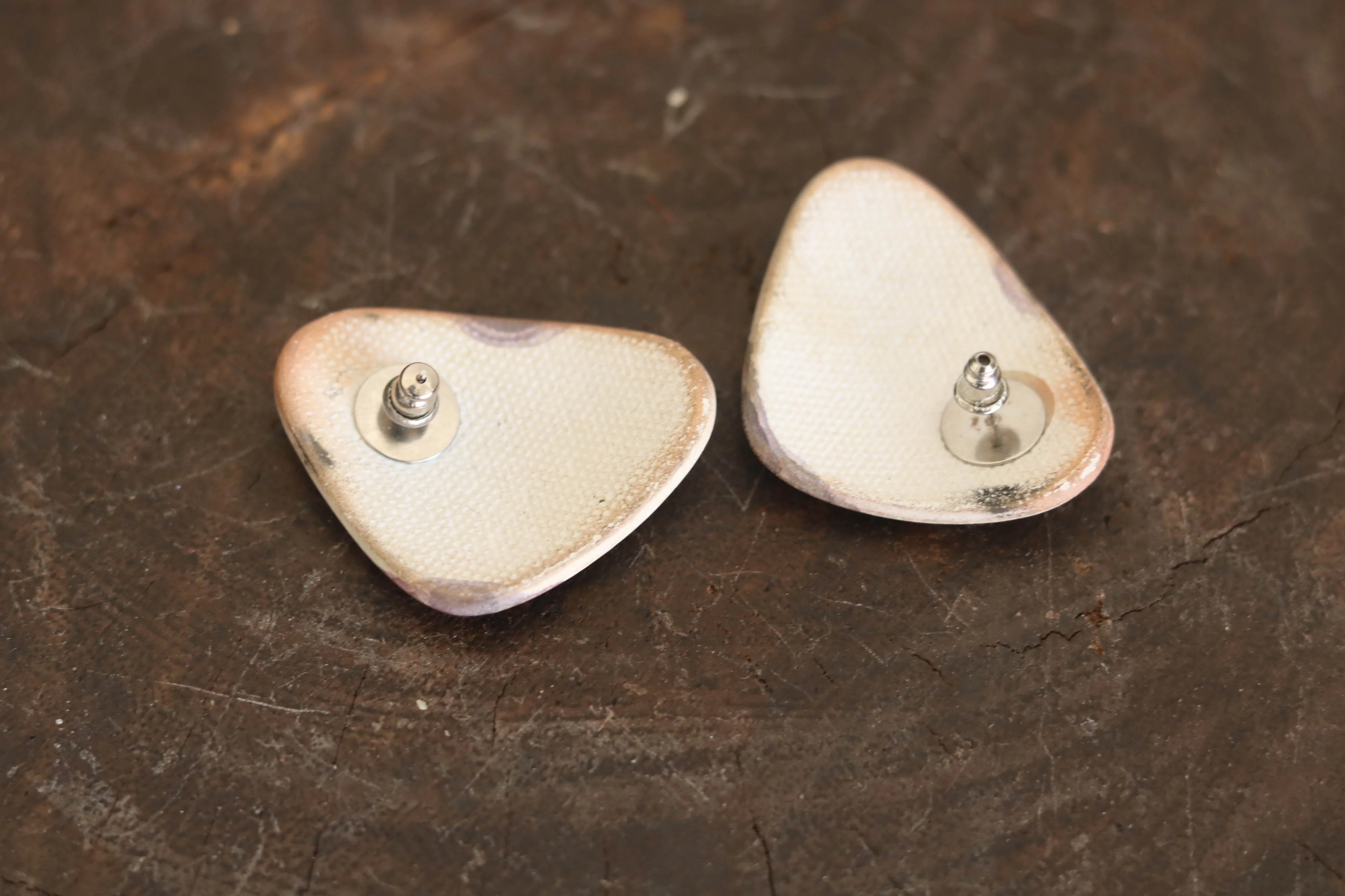 Vintage Avant Garde Earrings - Image 3