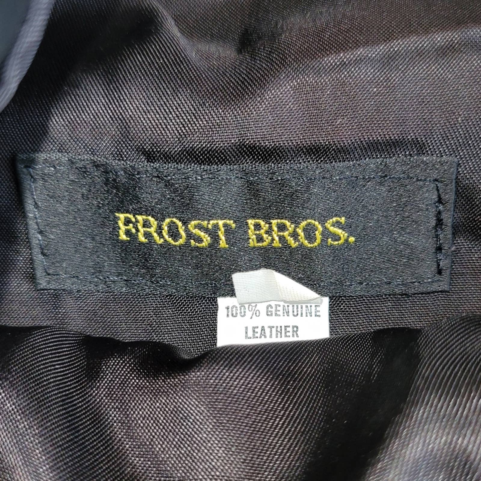 Vintage Black 100% Genuine Leather A-Line Mini Skirt - Size Small by Frost Bros - Image 7