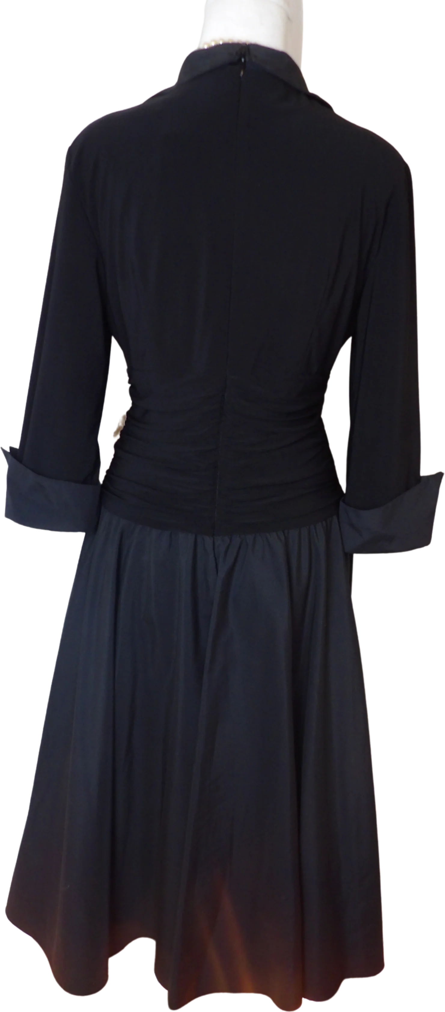 Vintage Black Evening Dress By Jessica Howard By Jessica Howard - Image 2