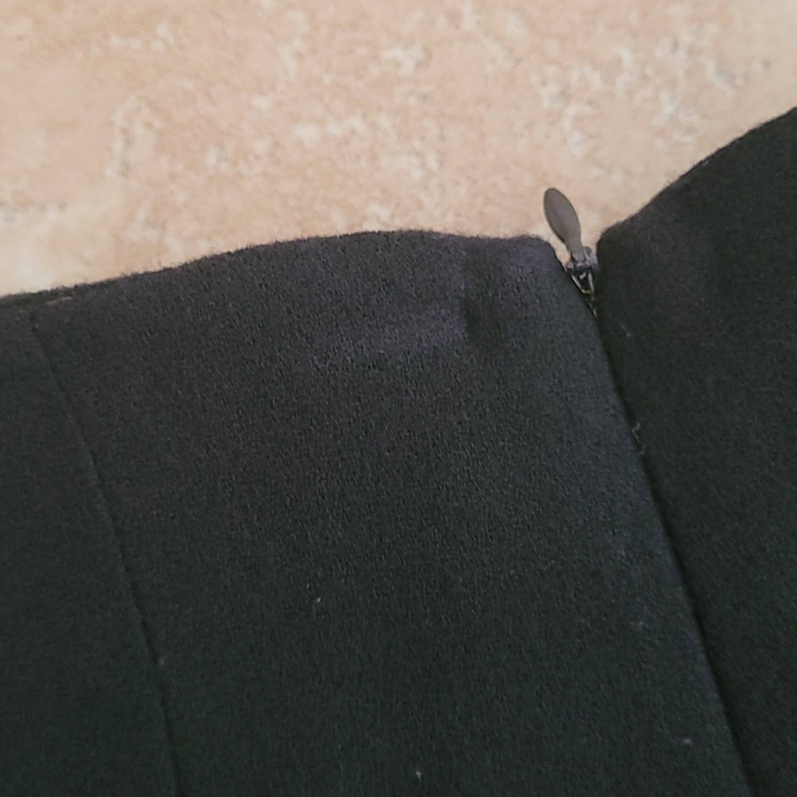 Vintage Black High Waist Wool Straight Leg Pants W Pleating Xs by Ralph Lauren - Image 12