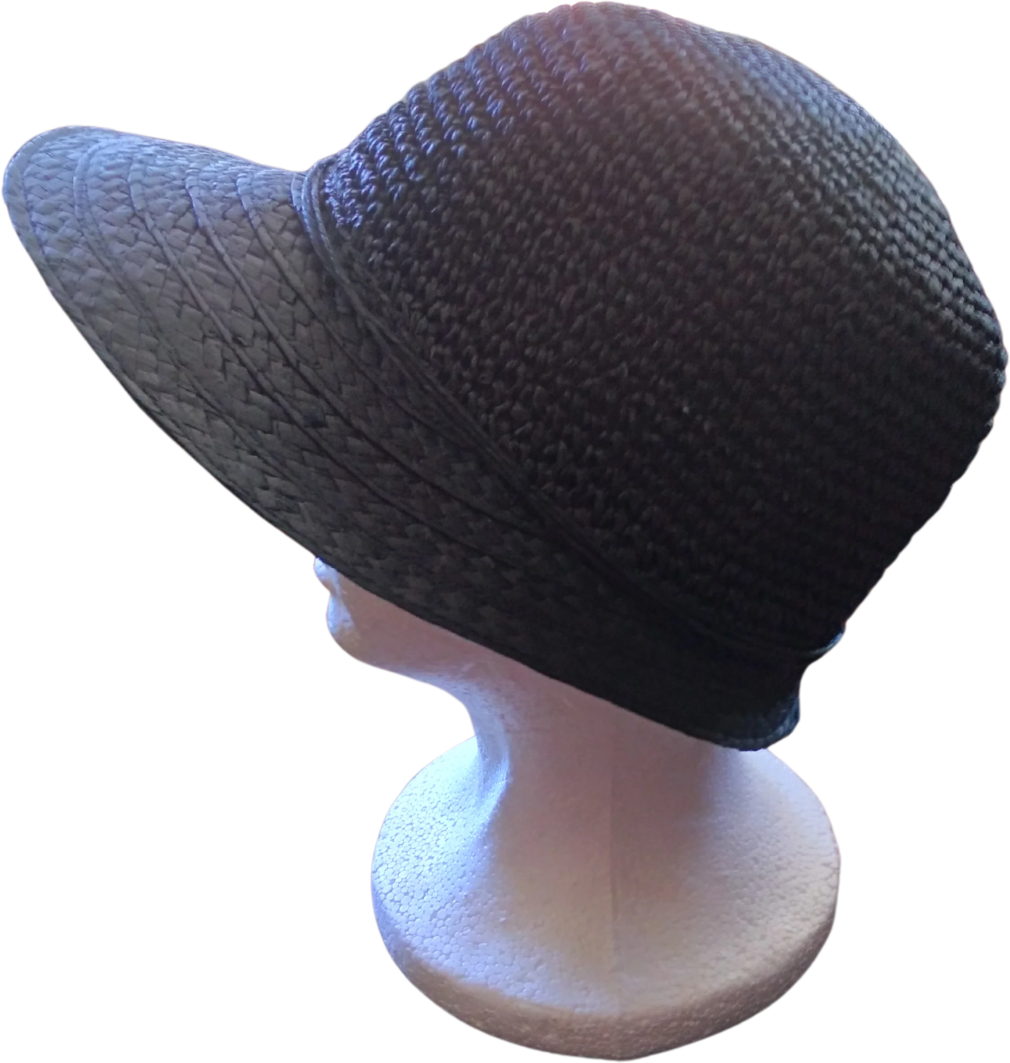 Vintage Black Sun Bonnet - Image 2