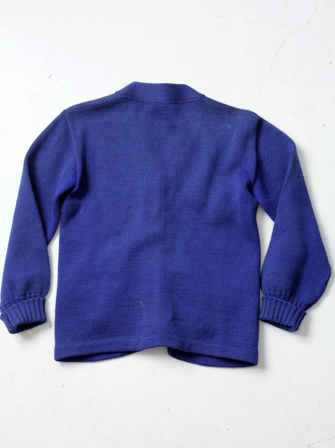 Vintage Blue Cardigan Sweater - Image 10