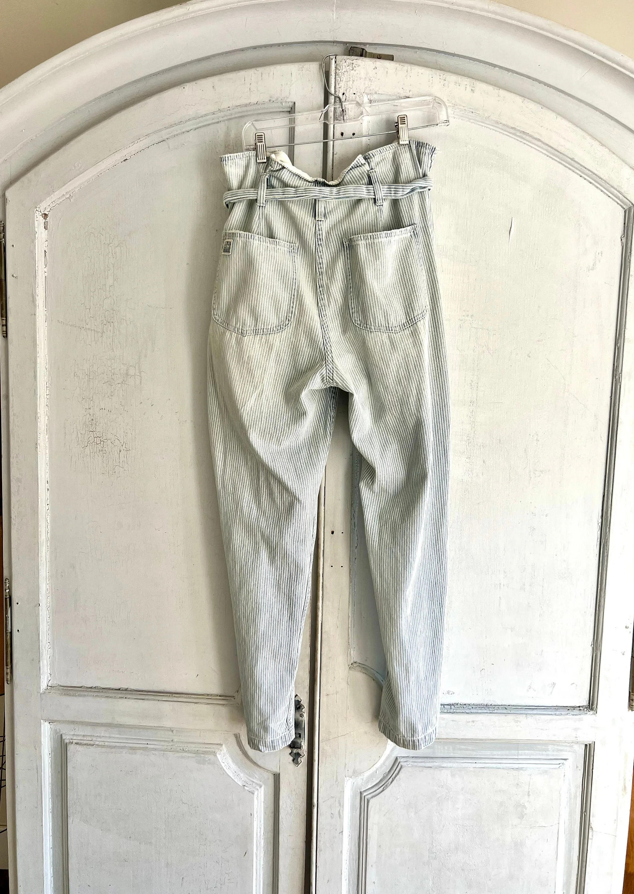 Vintage Blue Label Paper Bag Waist Jeans by Ralph Lauren - Image 2
