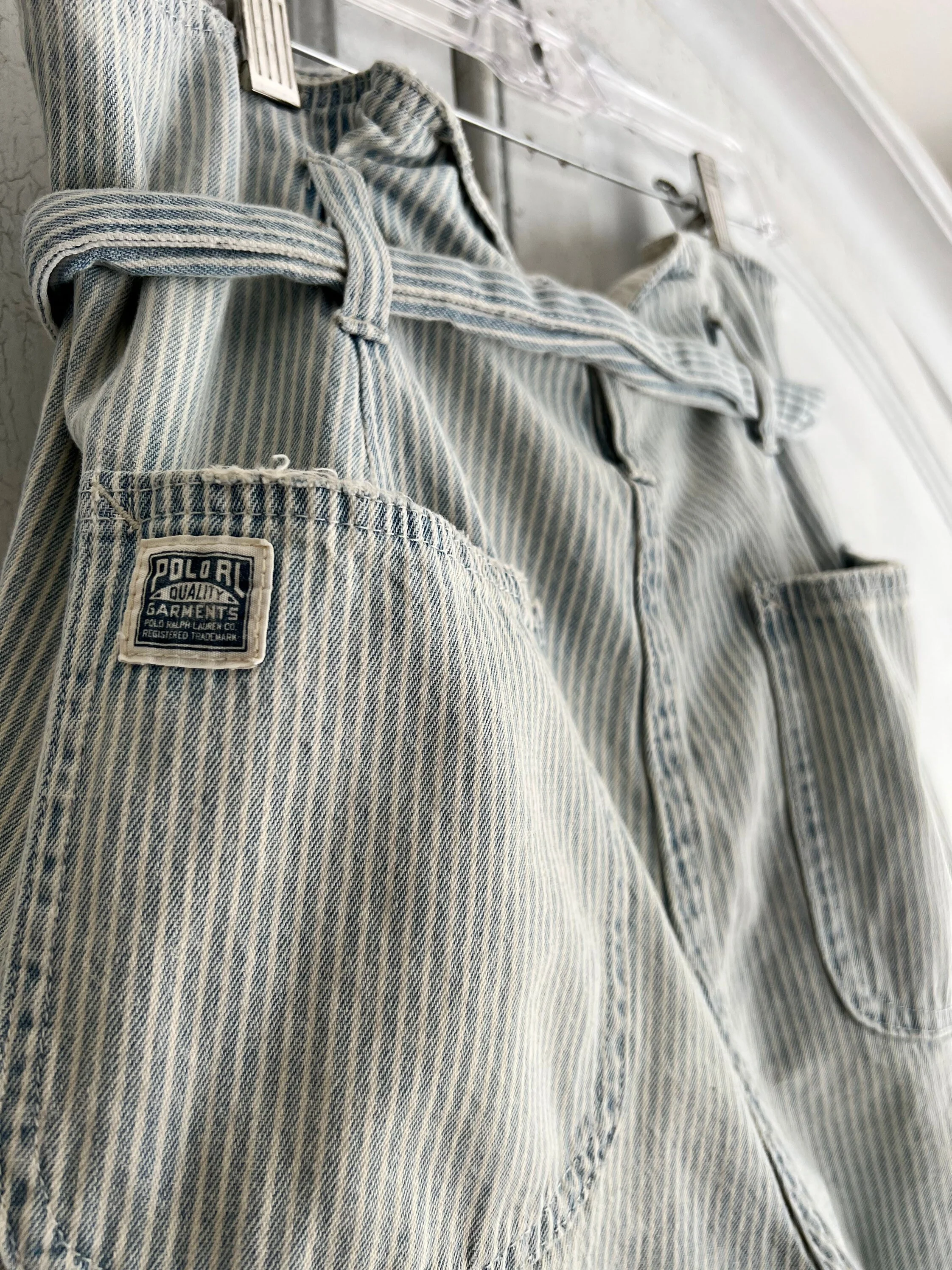Vintage Blue Label Paper Bag Waist Jeans by Ralph Lauren - Image 3