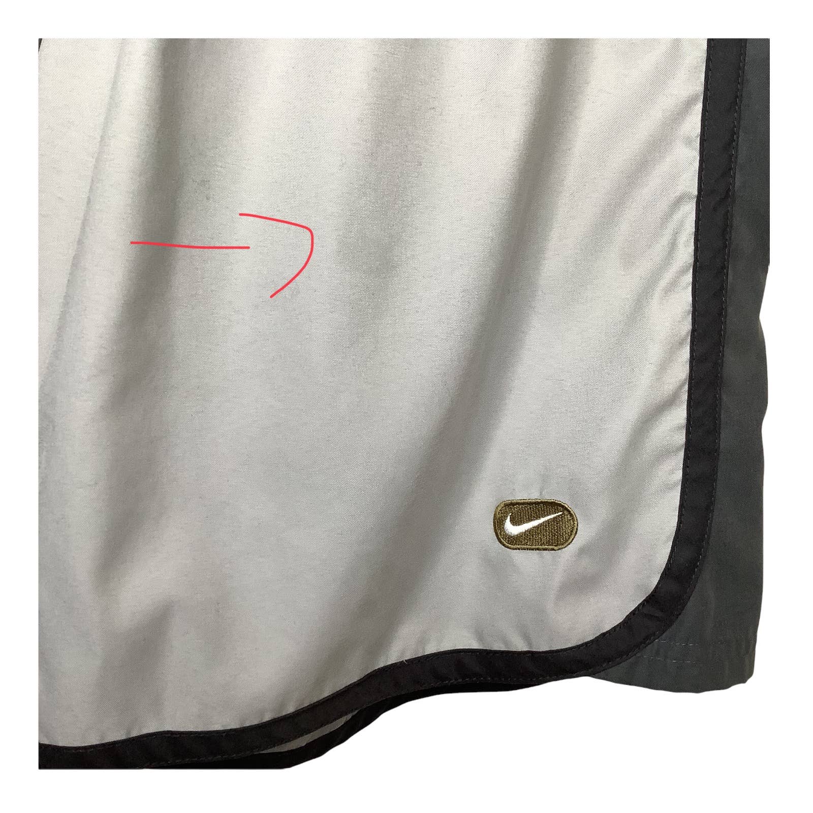 Vintage Boardshorts 00s Large Mesh Lined Swim Trunks Embroidered Swoosh L by Nike - Image 4