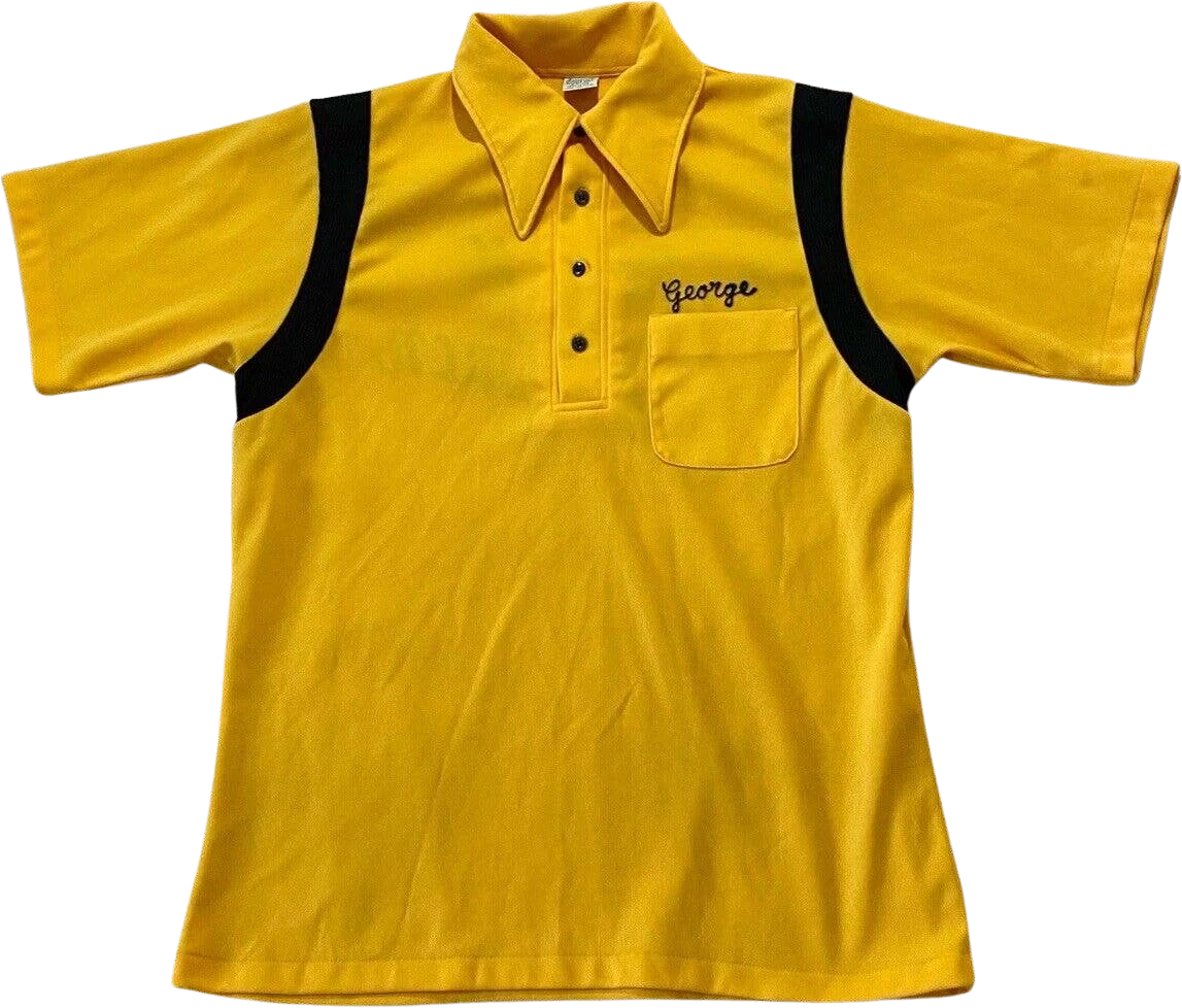 Vintage Bowling Shirt Bellevue Sportsman Rockabilly Made In Usa Mens L by Hilton