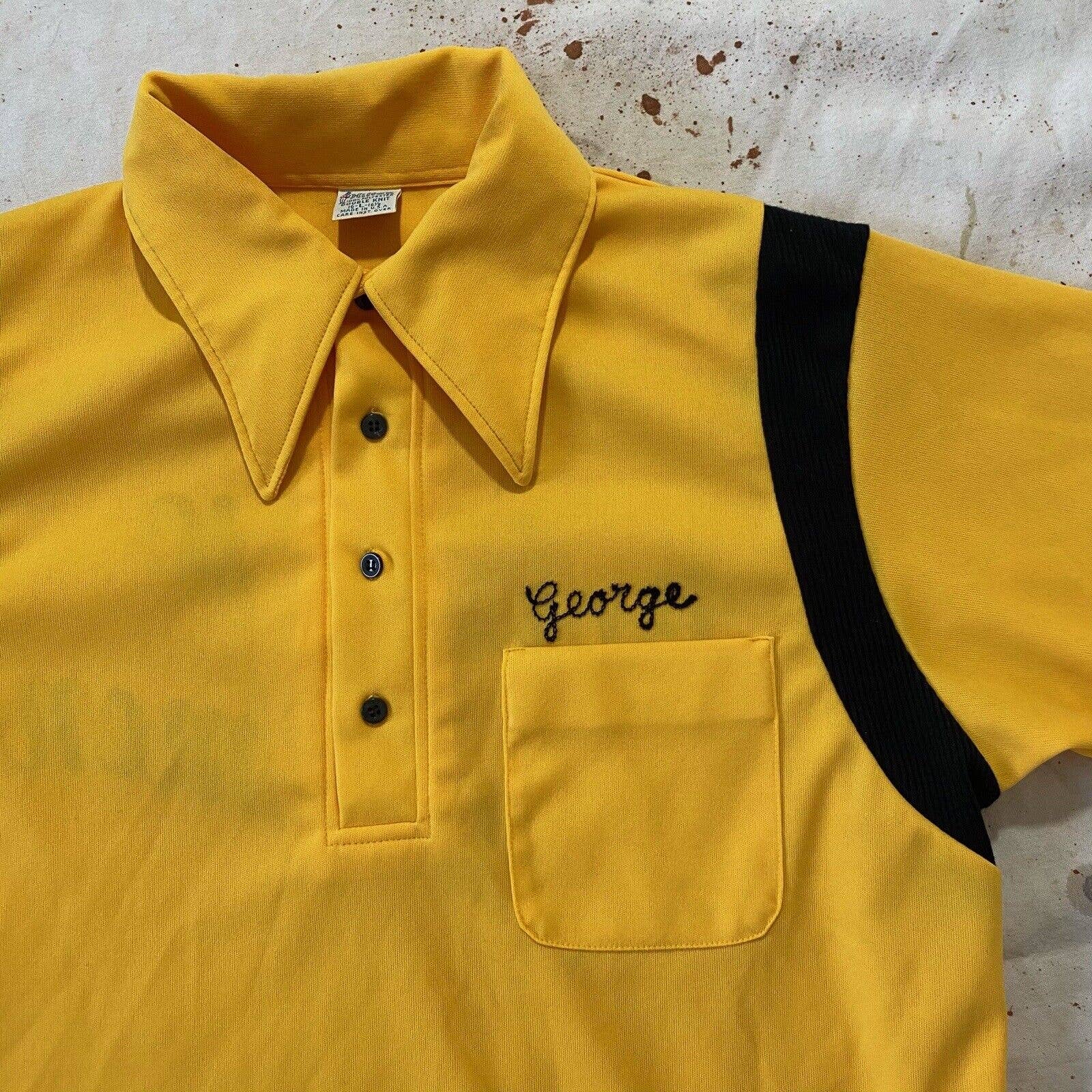 Vintage Bowling Shirt Bellevue Sportsman Rockabilly Made In Usa Mens L by Hilton - Image 6
