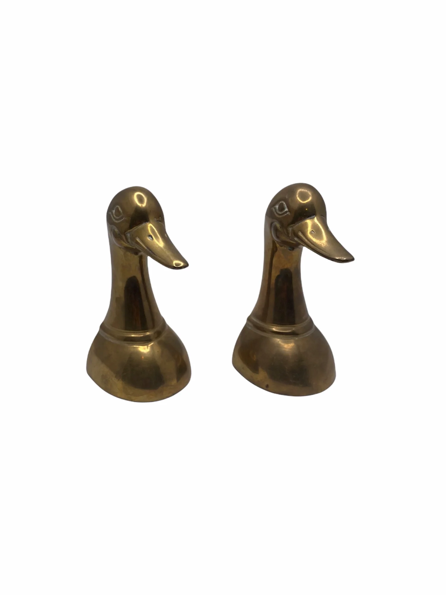 Vintage Brass Mallard Duck Bookends - Image 3