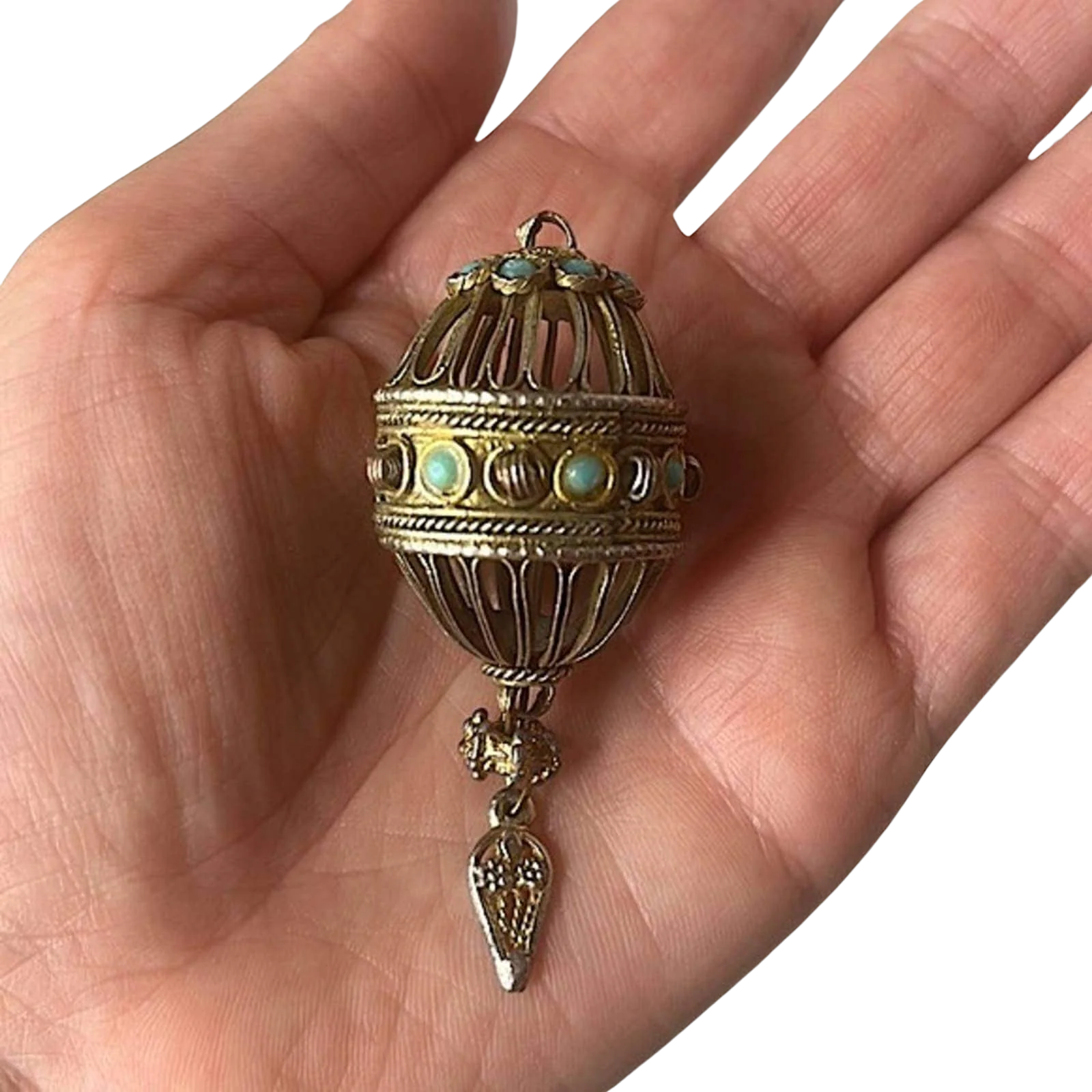 Vintage Brass Pendant
