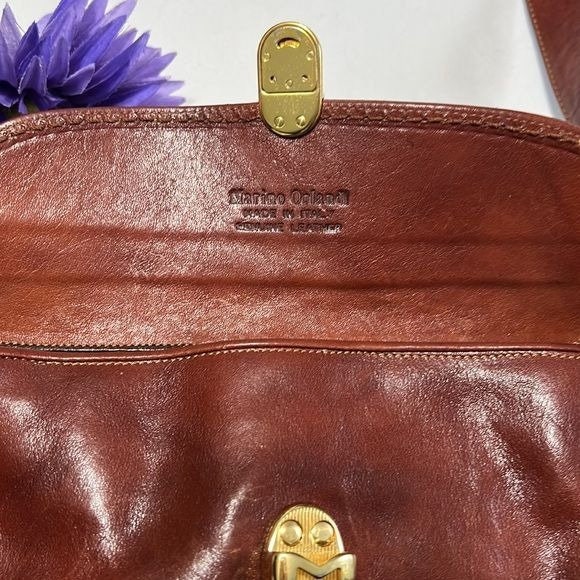 Vintage Brown Bag by Marino Orlandi - Image 7