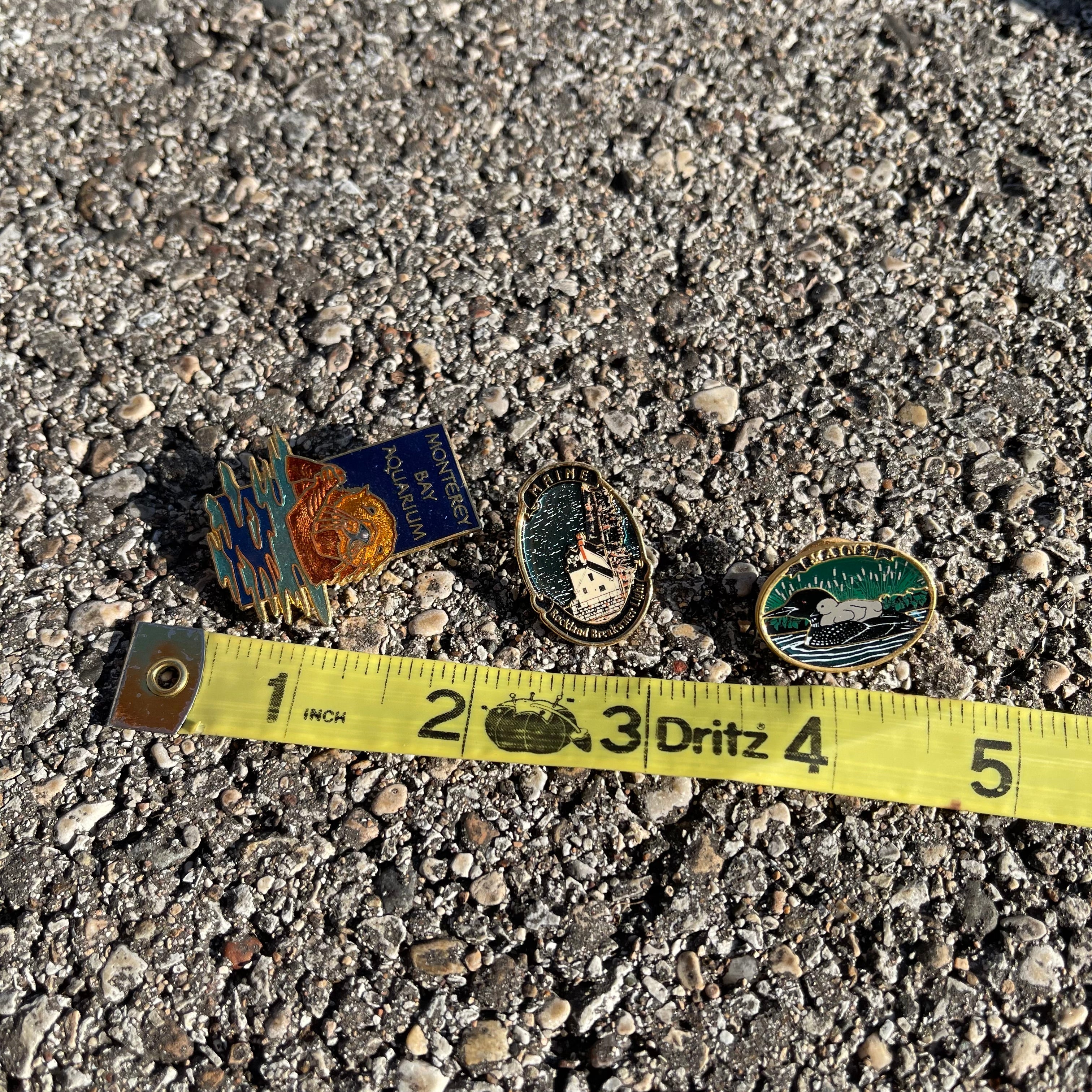Vintage California And Maine Pins | Set Of 3 - Image 4