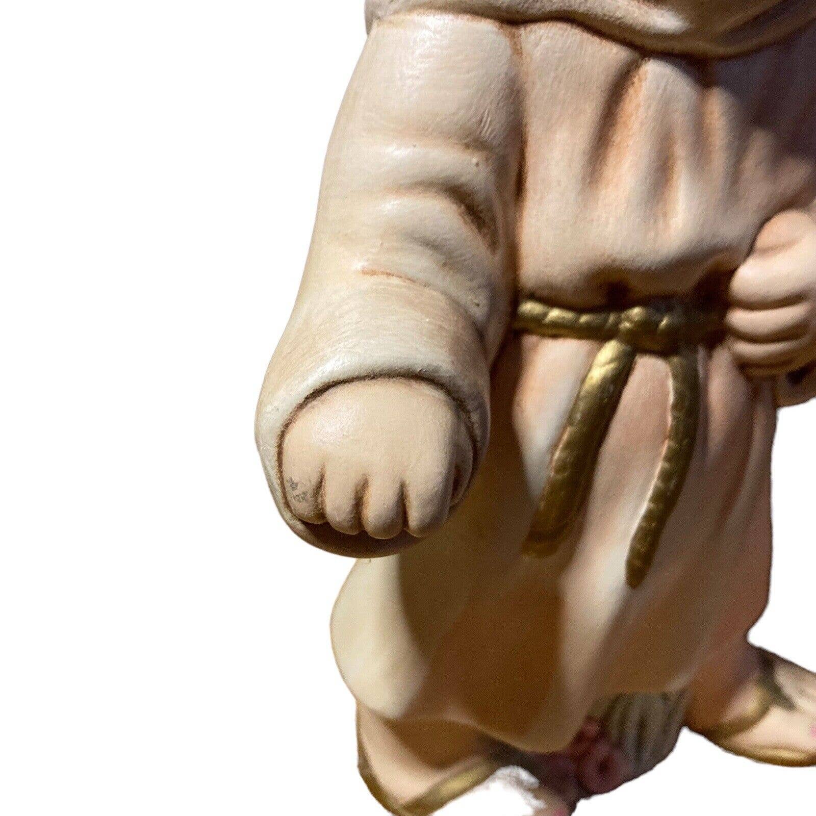 Vintage Ceramic Mary On Donkey Joseph Figurine Nativity 1979 by Scioto - Image 8