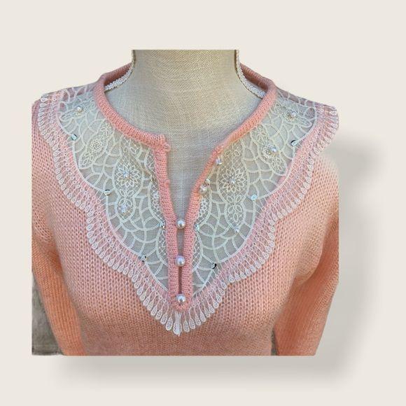 Vintage Charlotte Van Horne Sweater Top by Charlotte Van Horne - Image 2