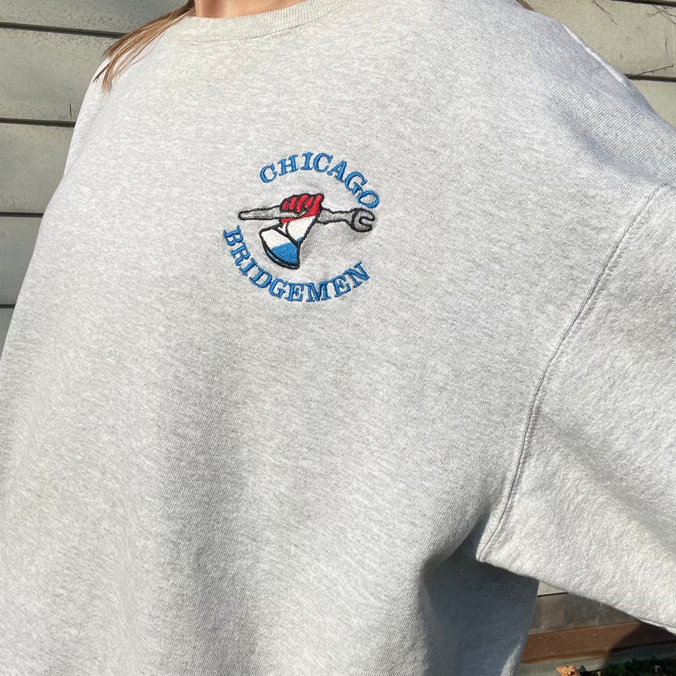 Vintage Chicago Bridgemen Crewneck Sweatshirt - Image 4