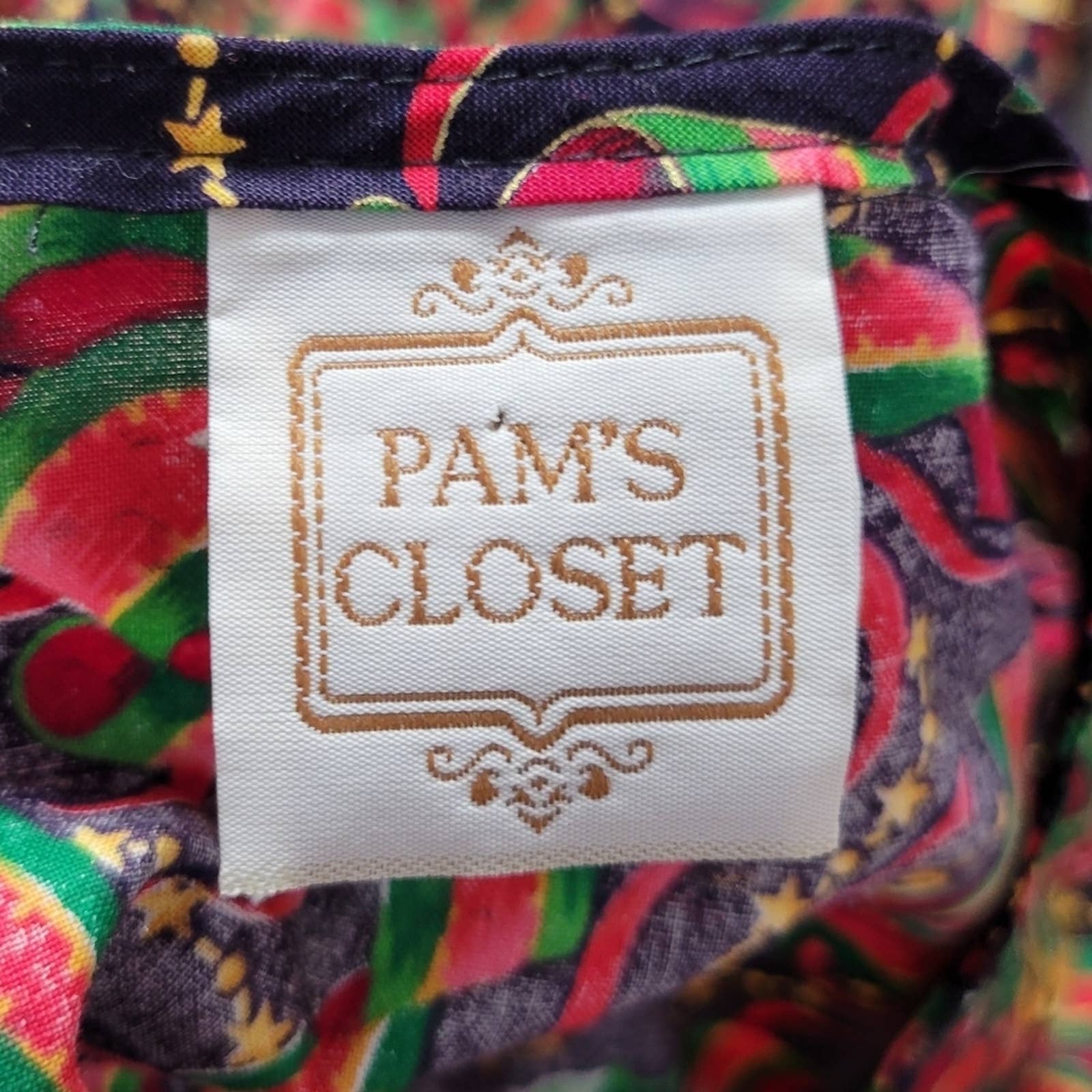 Vintage Christmas Bell Print Jumper Dress by Pam's Closet - Image 7
