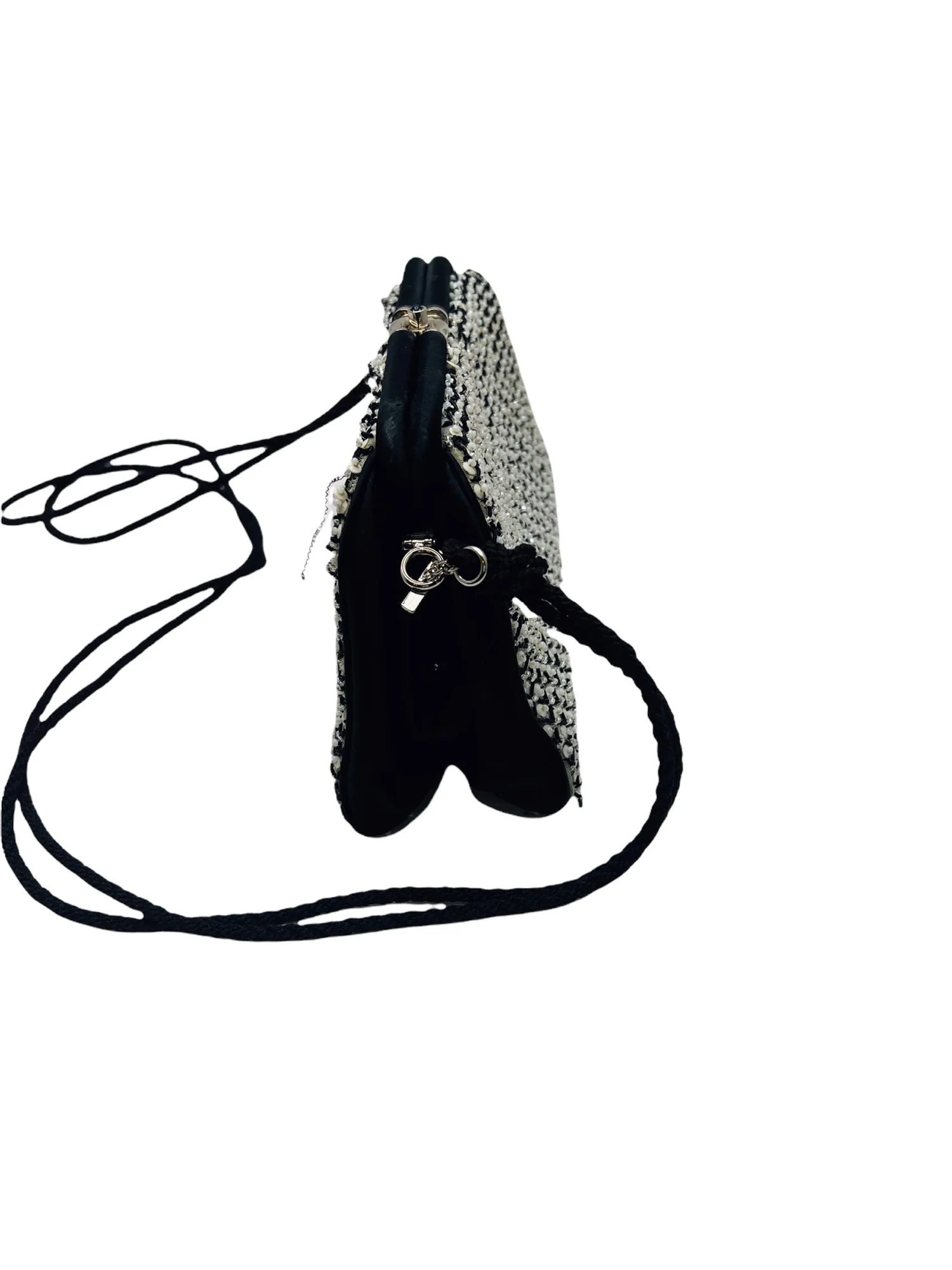 Vintage Clutch with Anthracite Multi-Faceted Crystals by Judith Leiber - Image 6