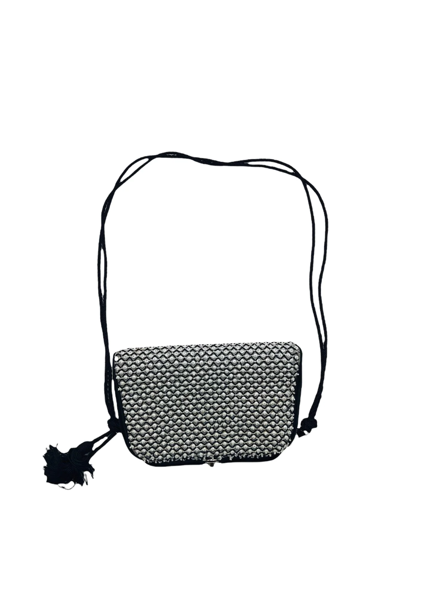 Vintage Clutch with Anthracite Multi-Faceted Crystals by Judith Leiber - Image 7