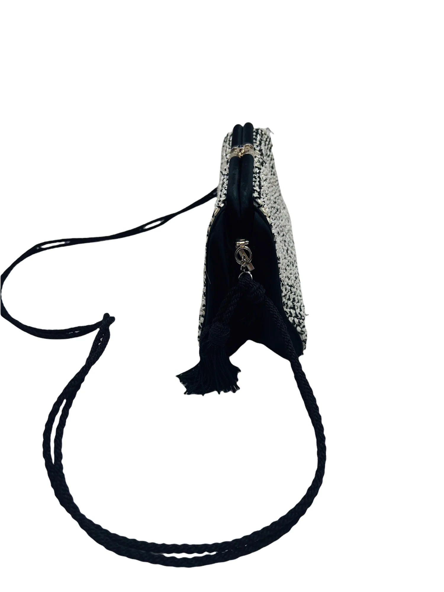 Vintage Clutch with Anthracite Multi-Faceted Crystals by Judith Leiber - Image 8