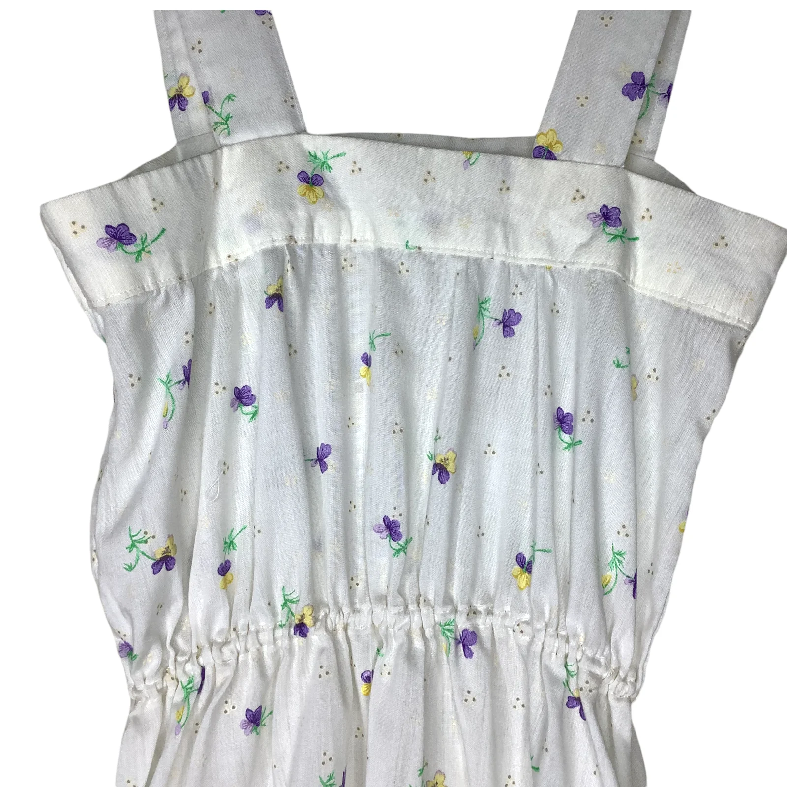 Vintage Dress Set Handmade 70s 80s Floral Xxs/xs Crop Jacket Lightweight - Image 6