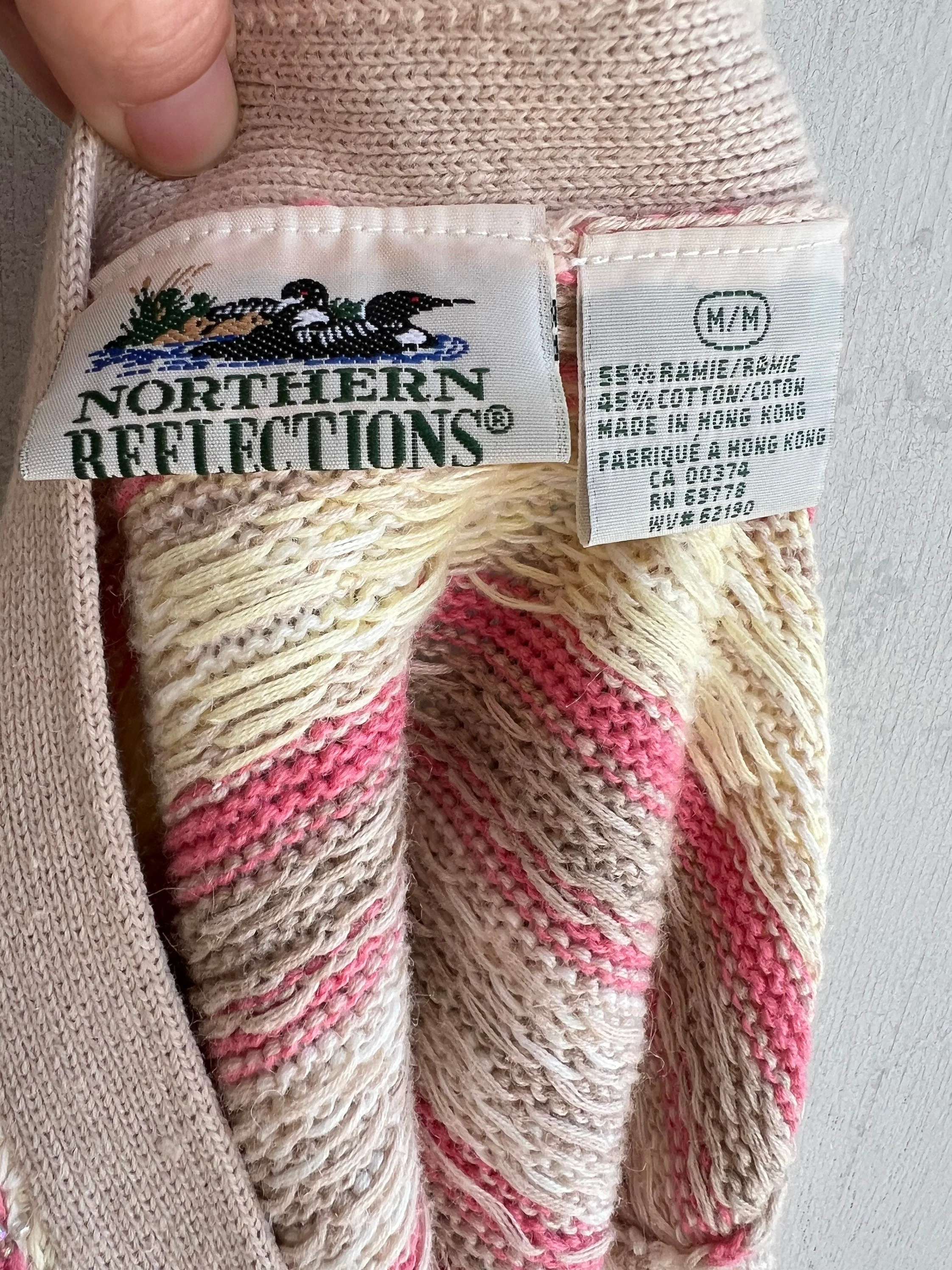 Vintage Fair Isle Sweater Vest Embroidered Vest by Northern Reflections - Image 7