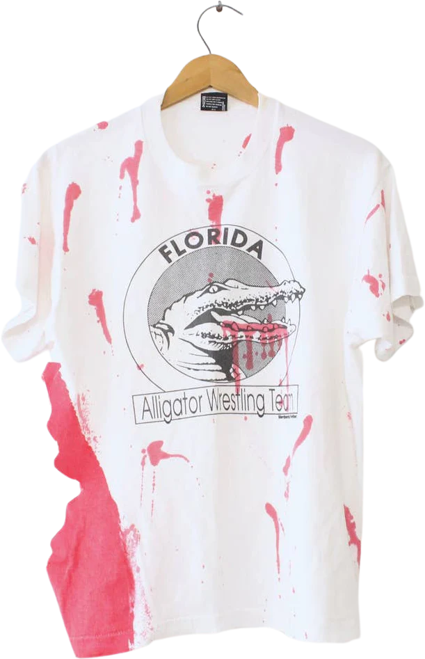 Vintage Florida Alligator Wrestling Team T-Shirt Large by Screen Stars