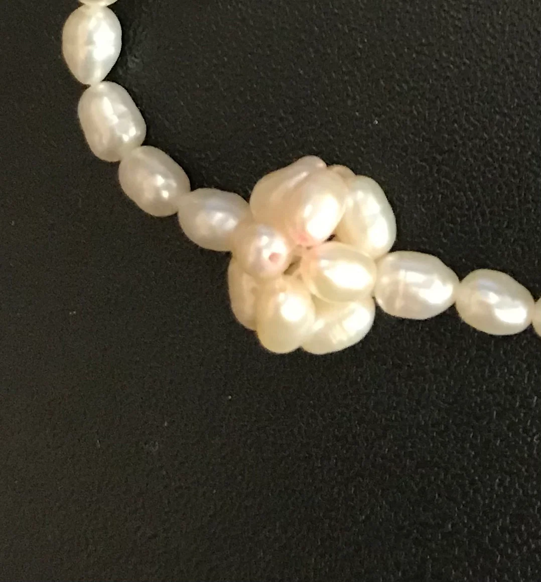 Vintage Freshwater Rice Pearl Bead Like Clusters - Image 5