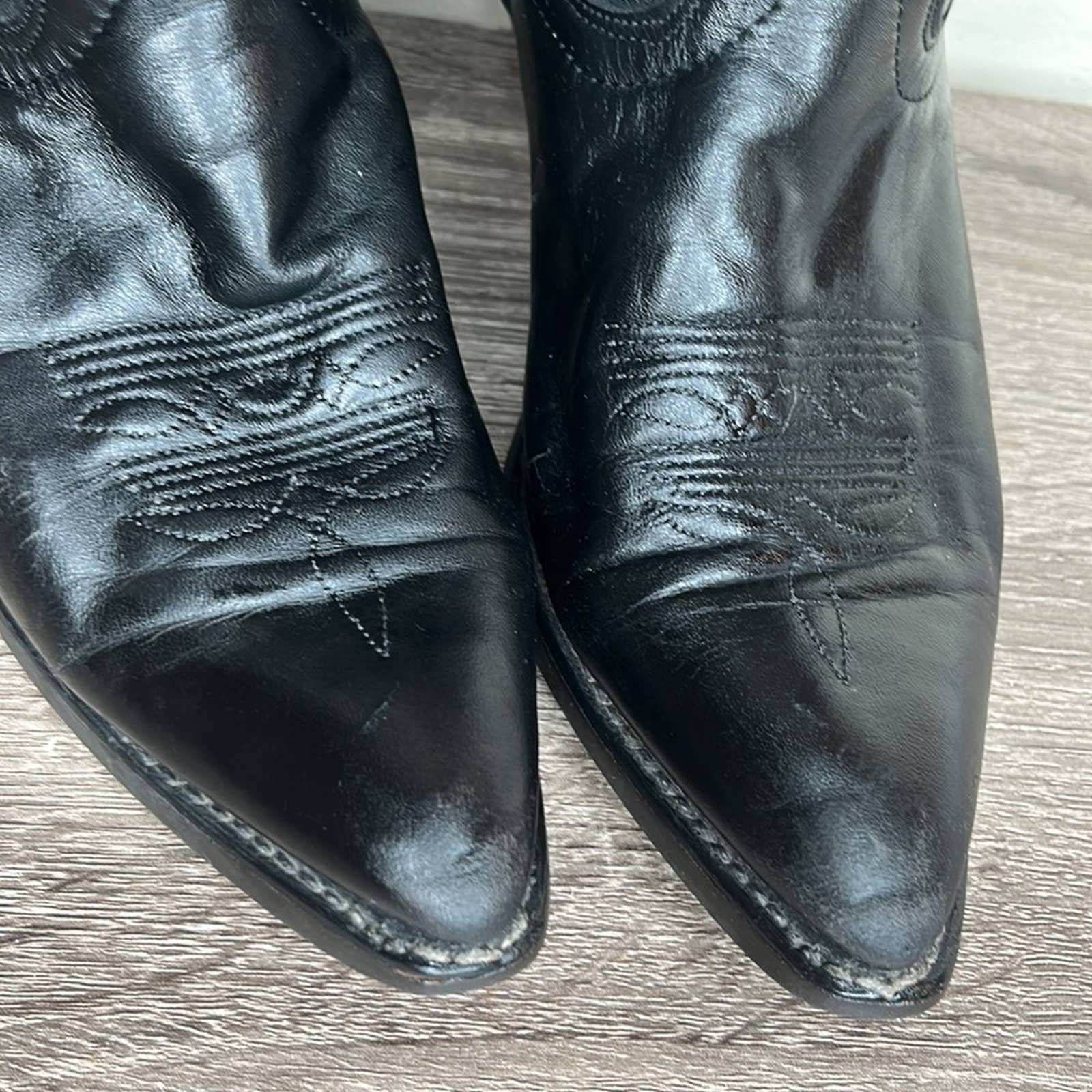 Vintage Fringe Cowboy Boots - Image 5