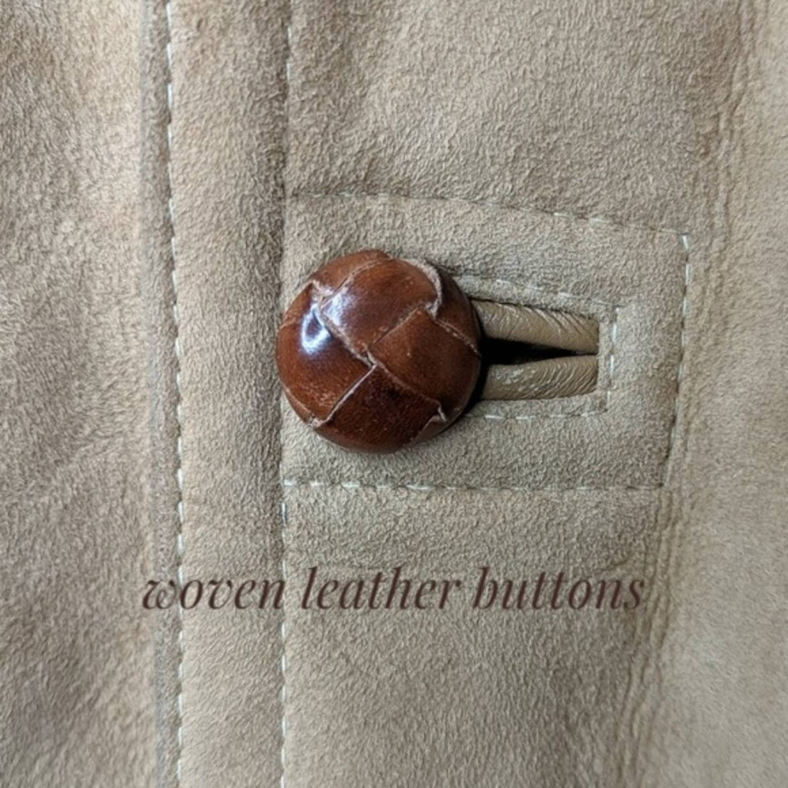 Vintage Genuine Sheepskin Shearling Men's Leather Coat by Sawyer of Napa California - Image 7