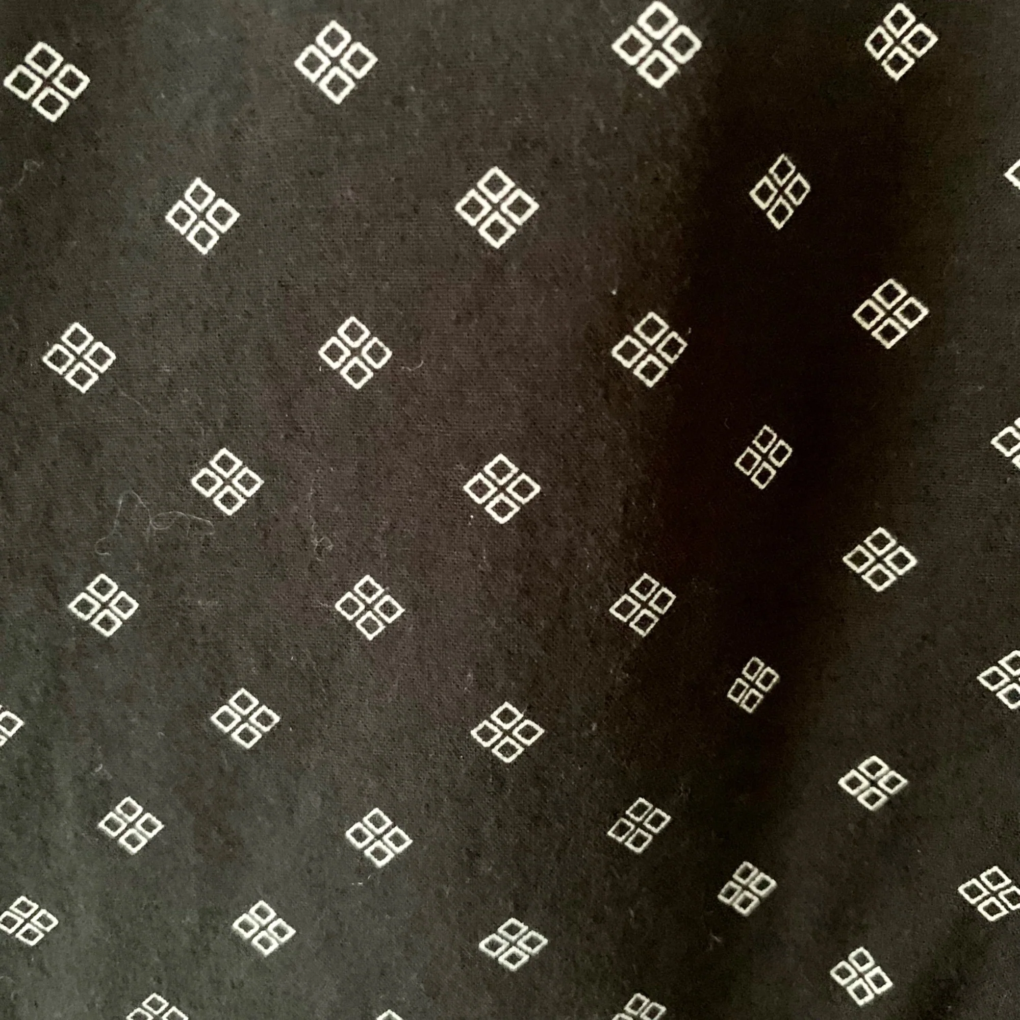 Vintage Geometric Print Button Down Large Alpha Beta 90s Black White Cotton by Alpha Beta - Image 4