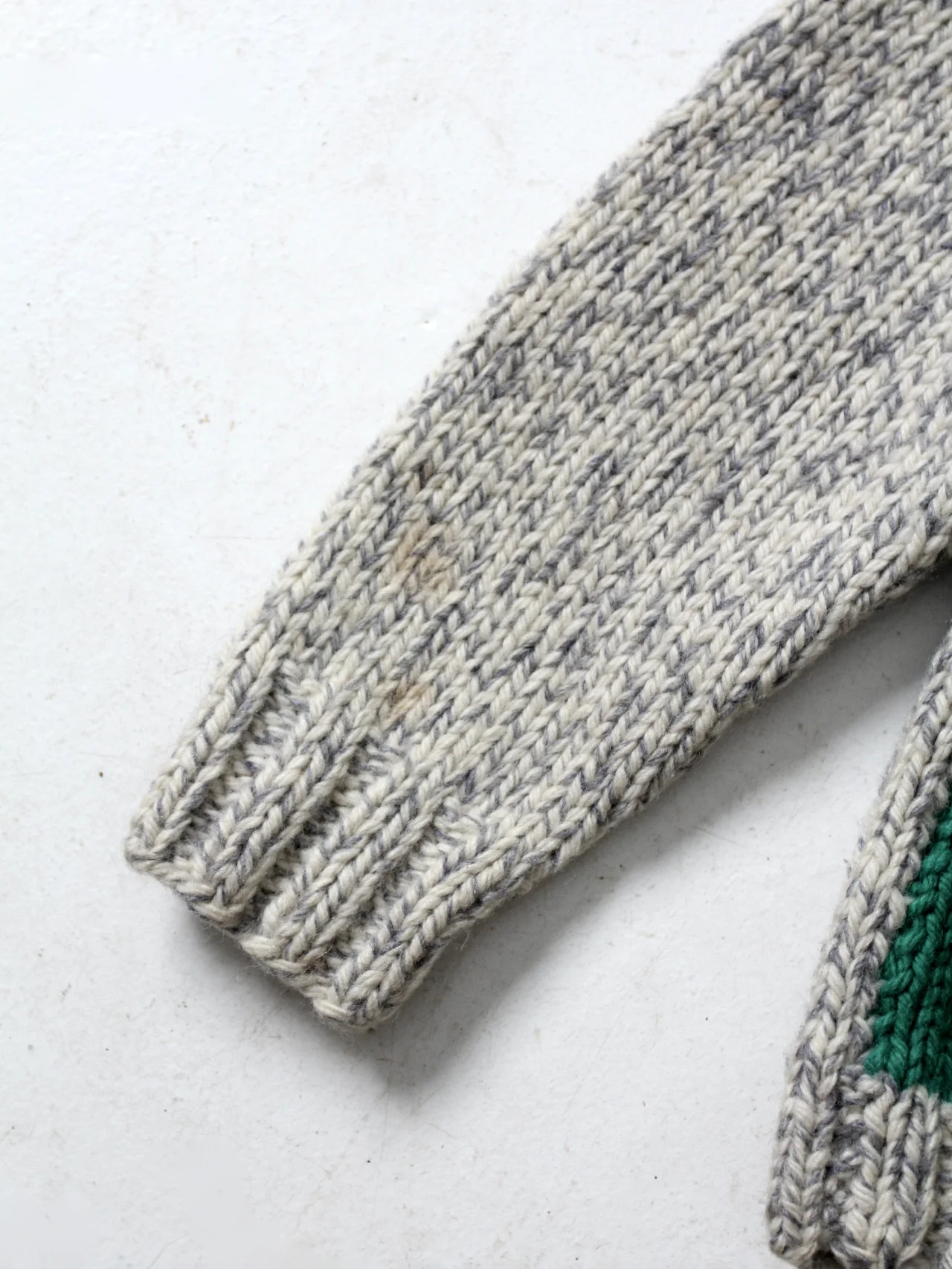 Vintage Hand Knit Cowichan Sweater - Image 4