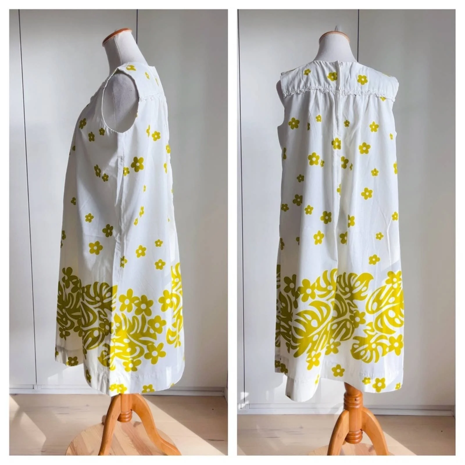 Vintage Hawaiian Mini Dress Lauhala Made In Hawaii Vacation Style Large by Lauhala - Image 7