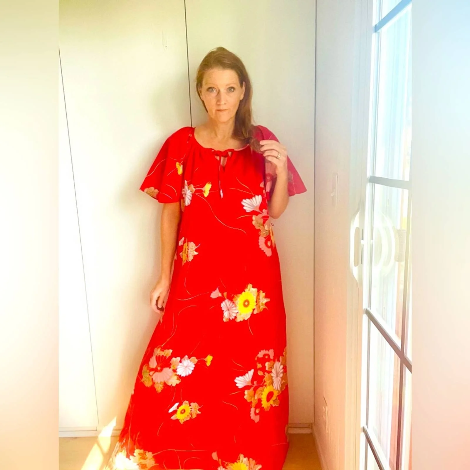 Vintage Hilo Hattie Tropical Maxi Mumu Dress Vacation Vibes by Hilo Hattie - Image 3