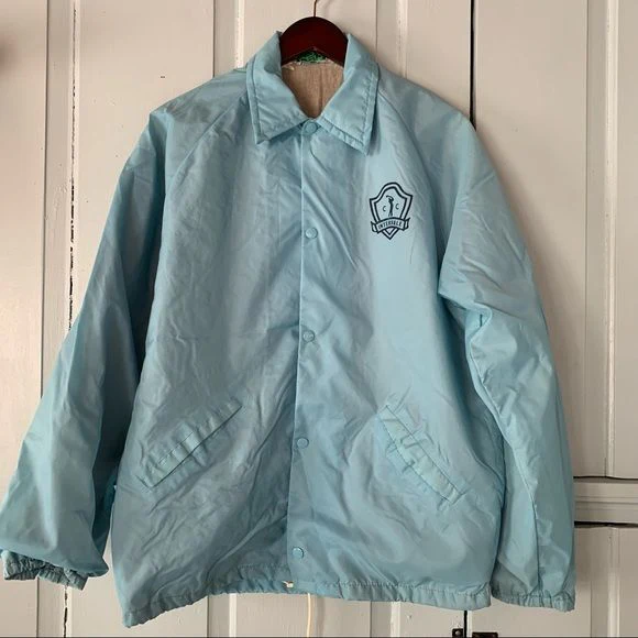 Vintage Intervale Country Club Windbreaker Golf Jacket Flannel Lined Xl - Image 8