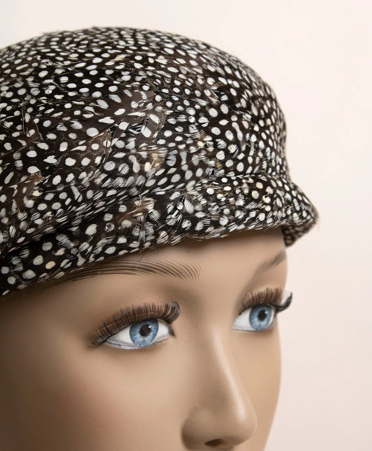 Vintage Jack Mcconnell Pheasant Feather Hat with Long Plume by Jack Mcconnell - Image 6