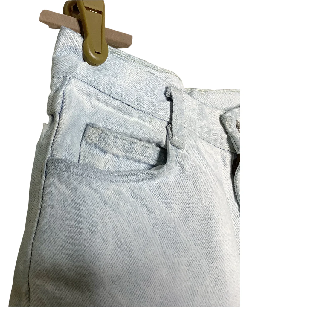 Vintage Jeans 80s 90s High Waisted Crop Light Wash Ankle Zippers 24x27 by Jordache - Image 10