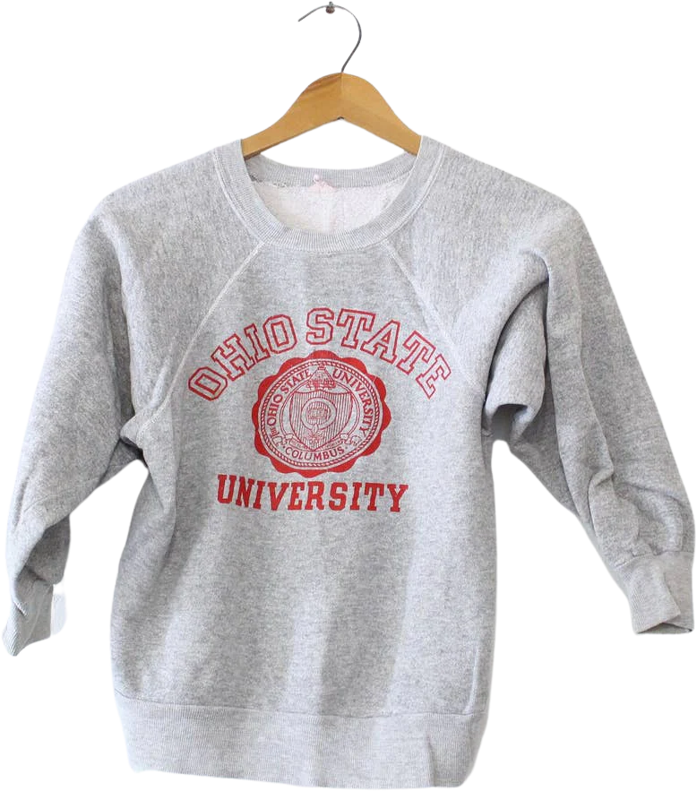 Vintage Kids The Ohio State University Osu Buckeyes Sweatshirt Xl