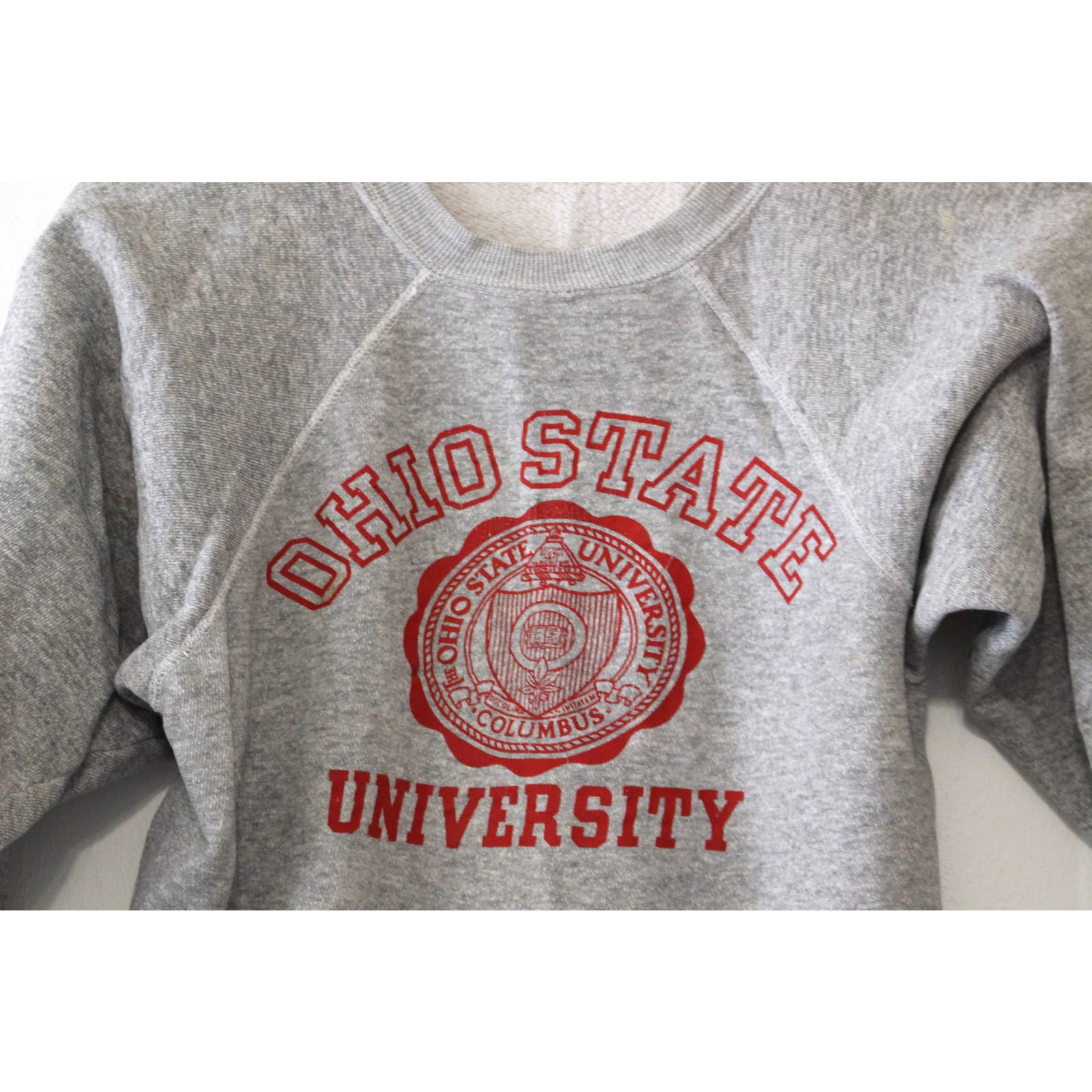 Vintage Kids The Ohio State University Osu Buckeyes Sweatshirt Xl - Image 3